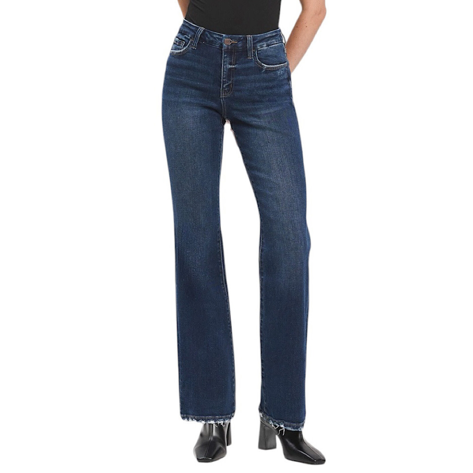 Vervet T6141 Restructure High Rise Relaxed Flare