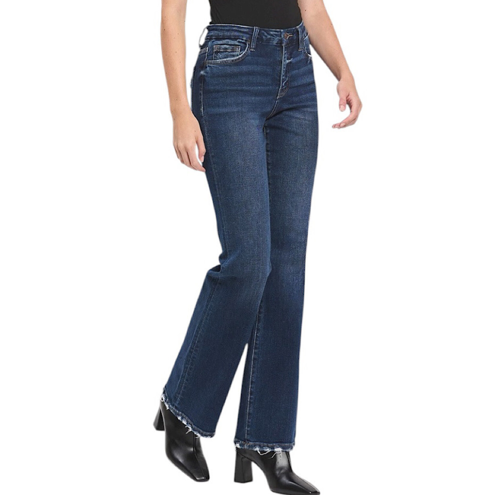 Vervet T6141 Restructure High Rise Relaxed Flare