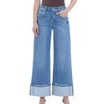 Vervet T6935 High Rise Baggy Wide Leg Jean