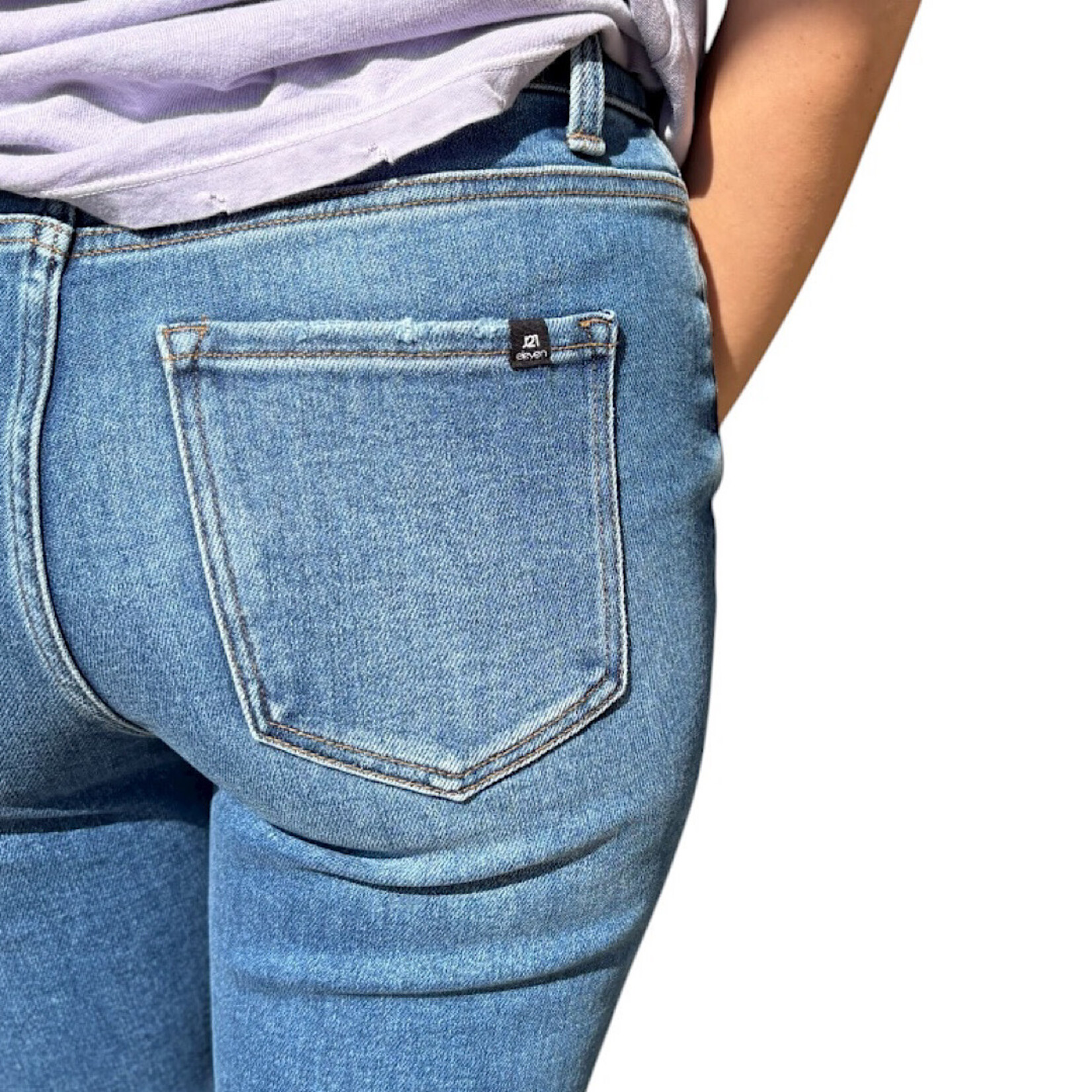 J21 JVP1002 High Rise Loose Straight Jeans