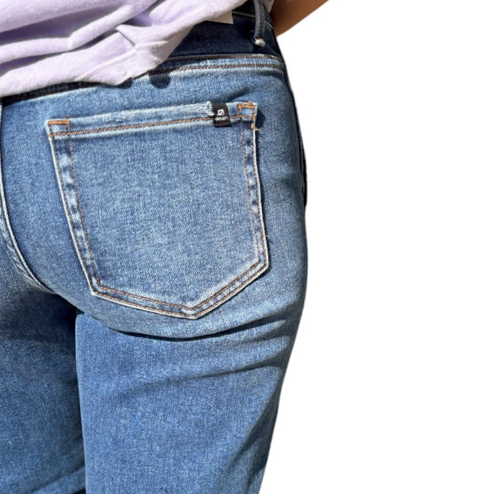 J21 JVP1023 High rise Ankle Straight Jeans