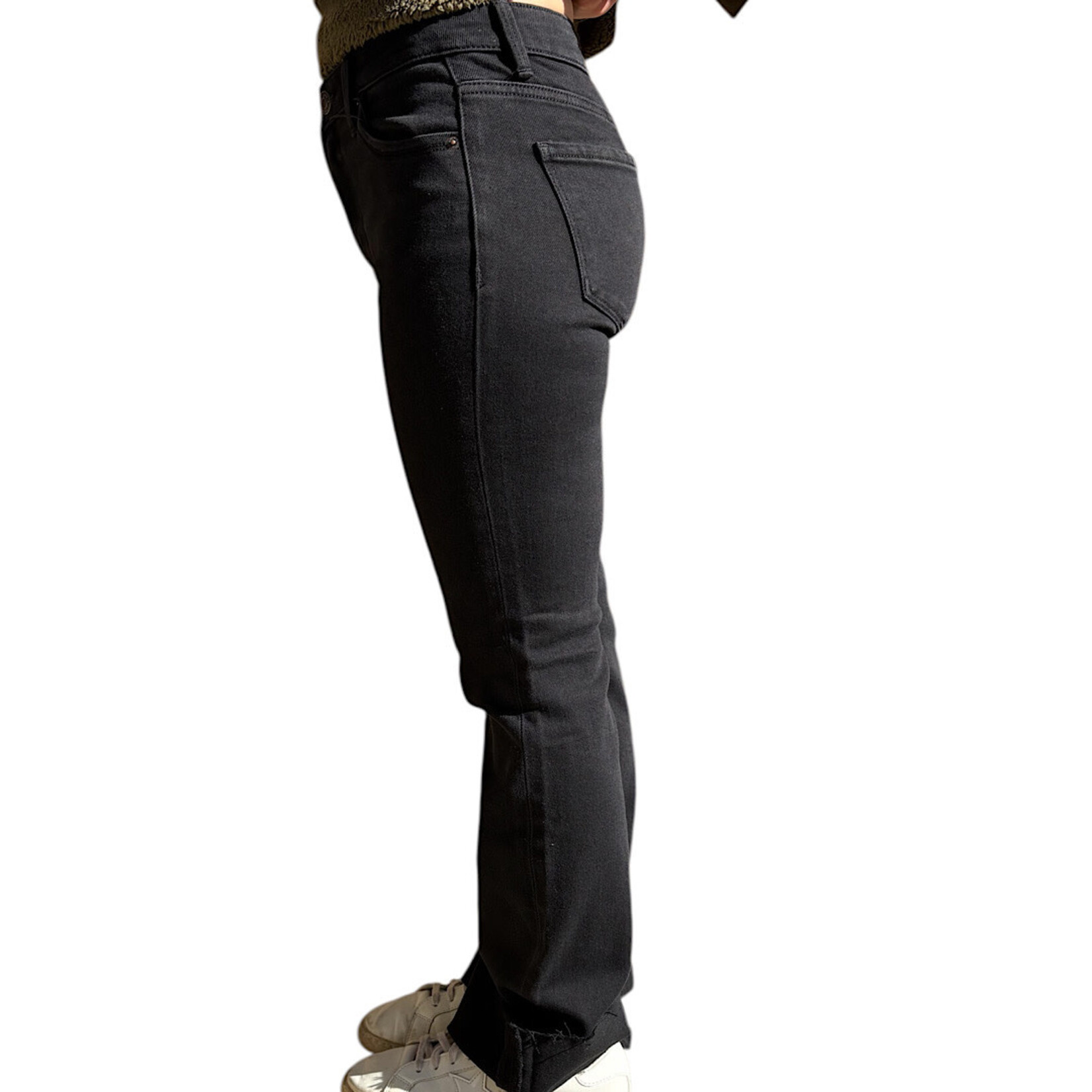 J21 JVP1017 High Rise Black Bootcut Jean