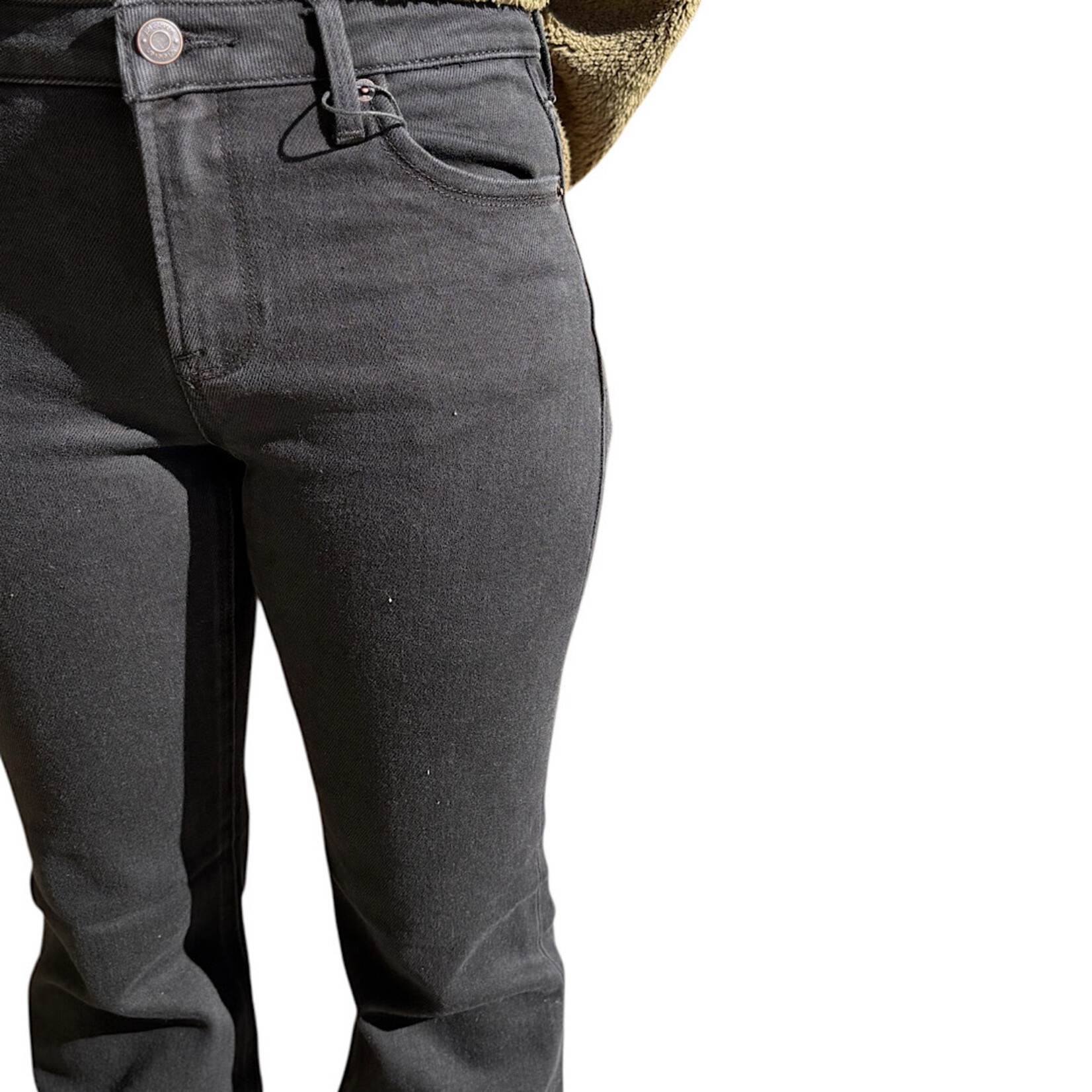 J21 JVP1017 High Rise Black Bootcut Jean