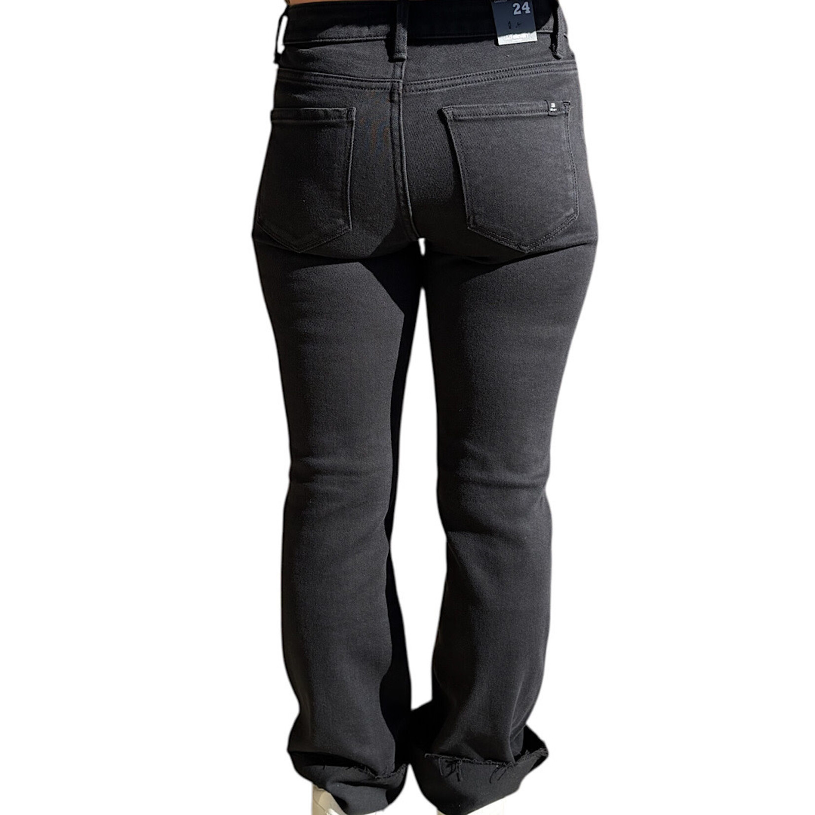 J21 JVP1017 High Rise Black Bootcut Jean