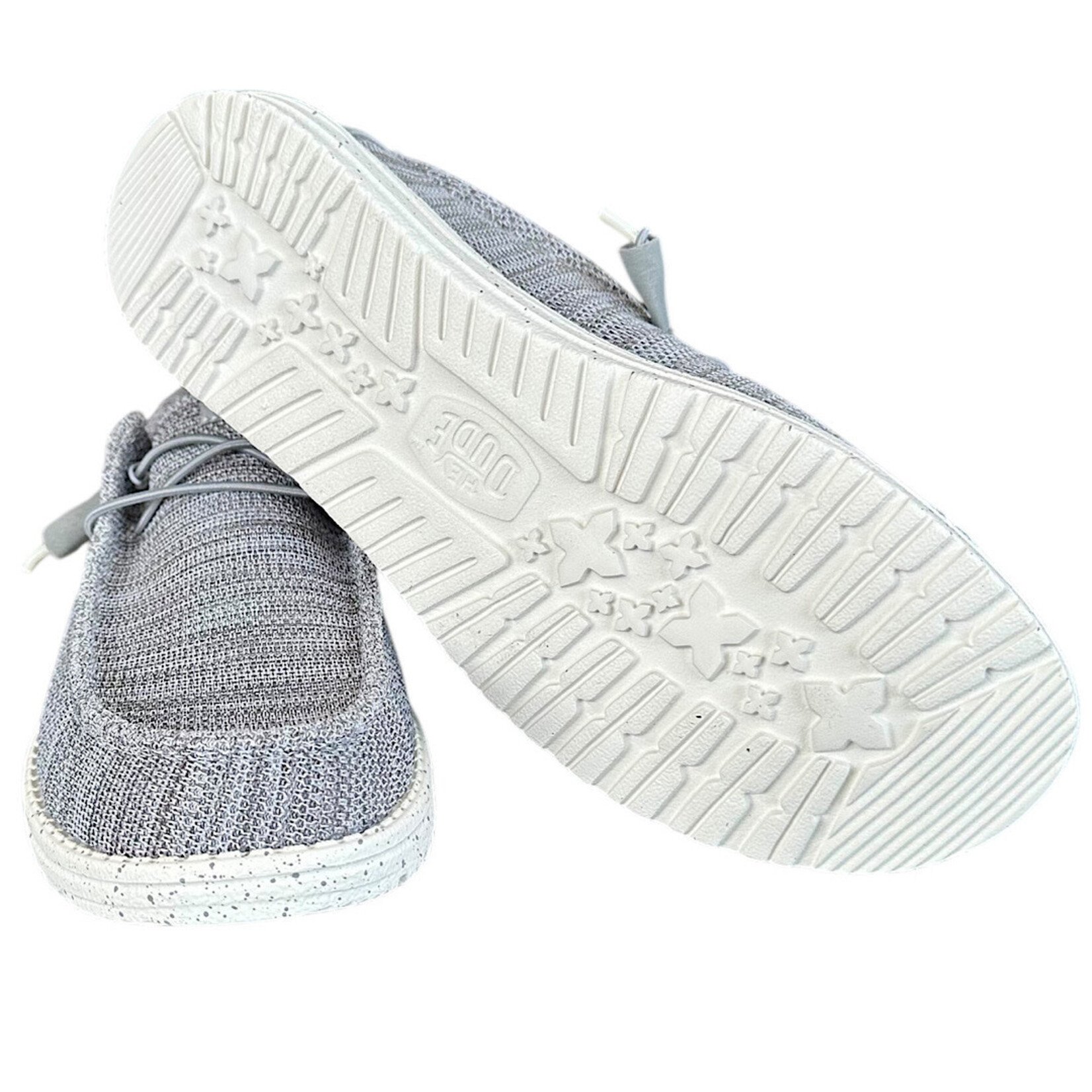 Hey Dude Hey Dude Wally Stretch Sox Wide Grey