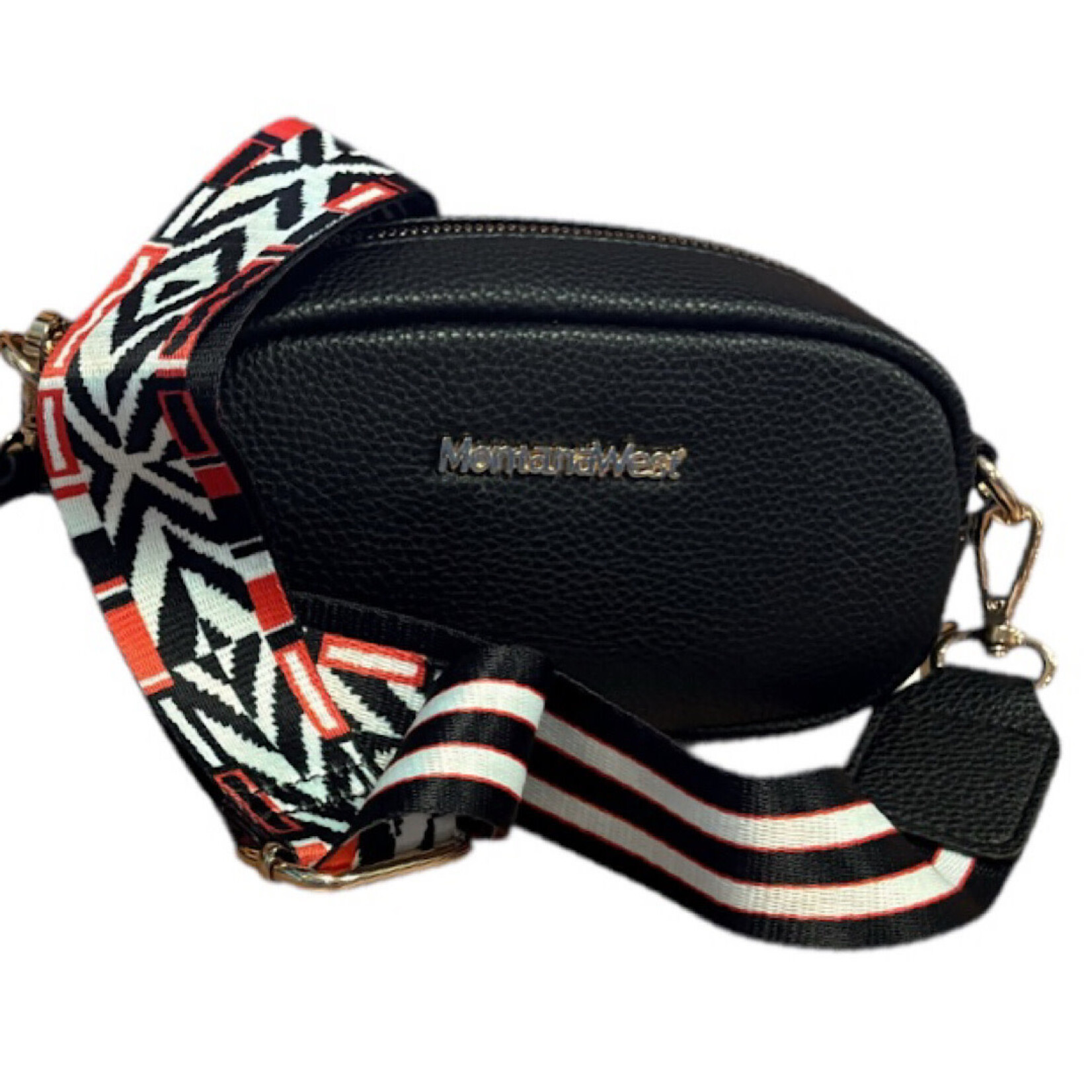 Montana West Black Textured Crossbody Bag