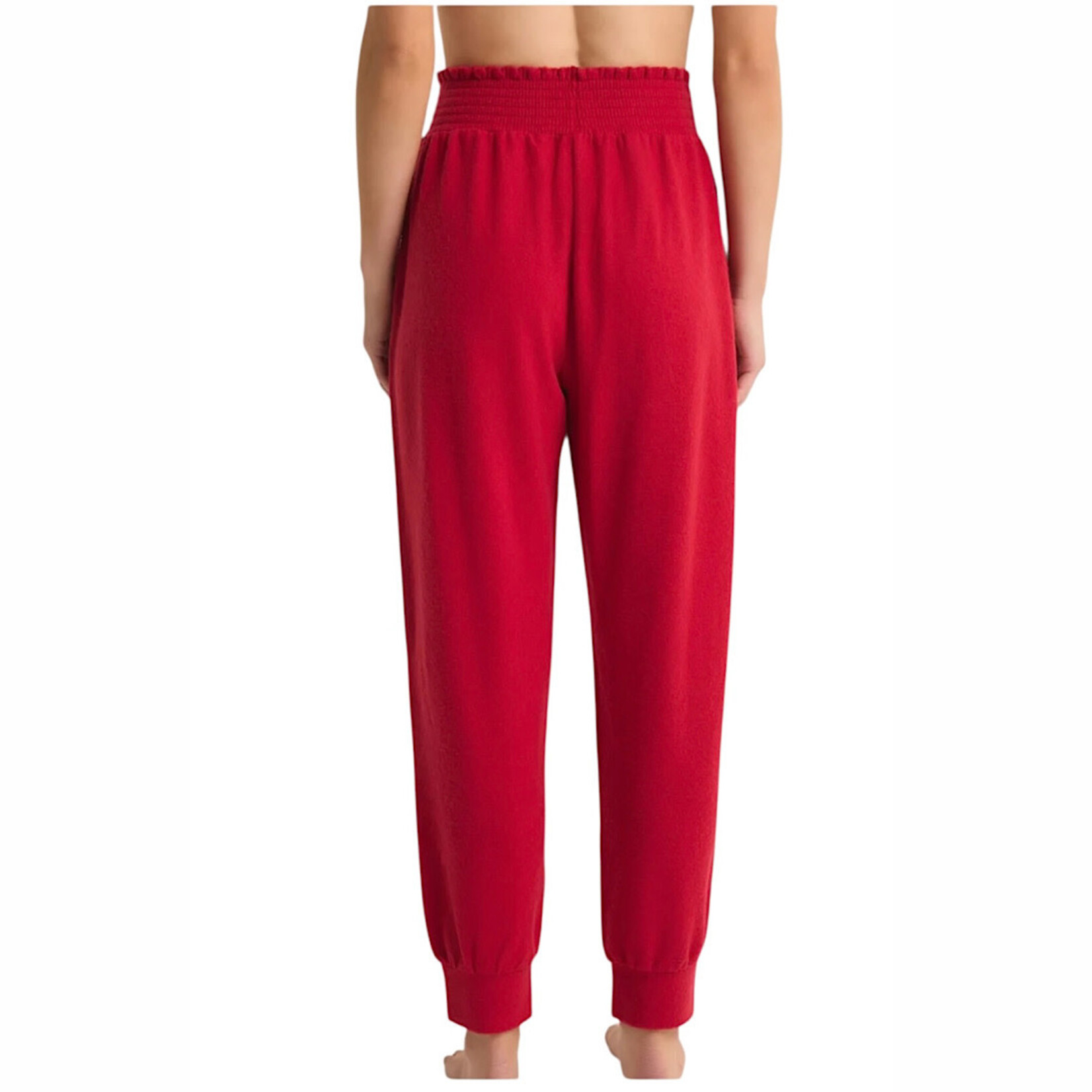Z Supply Z Supply Red Holly Dream Cozy Jogger