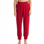 Z Supply Z Supply Red Holly Dream Cozy Jogger