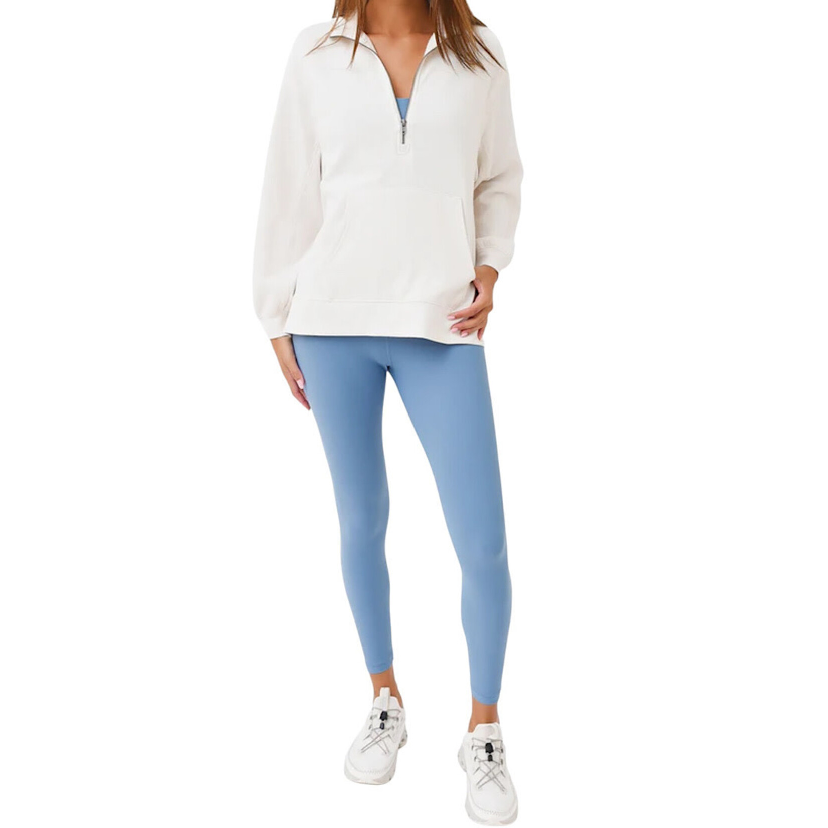 Z Supply Z Supply Utica Quarter Zip Oversized Pullover Jacket