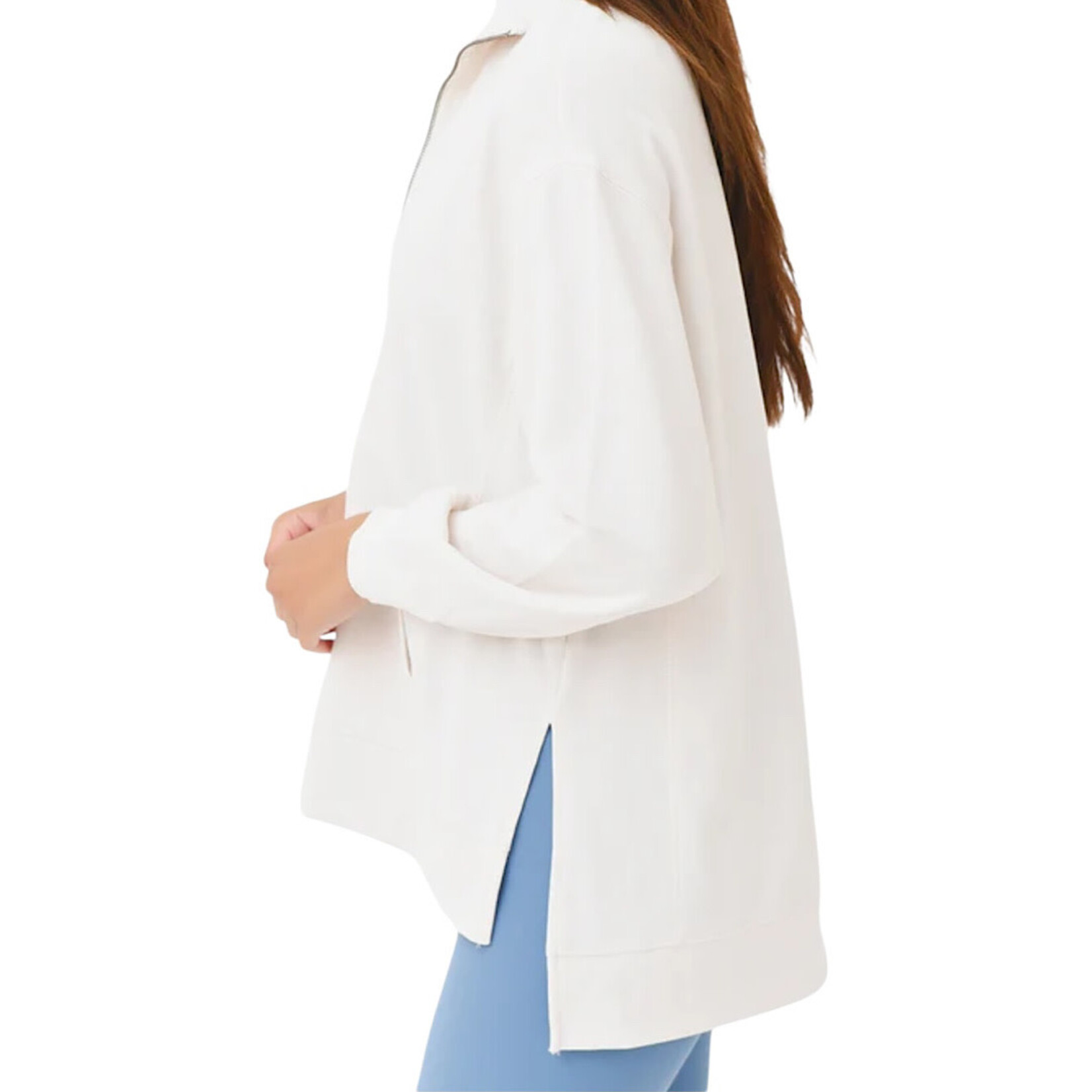 Z Supply Z Supply Utica Quarter Zip Oversized Pullover Jacket