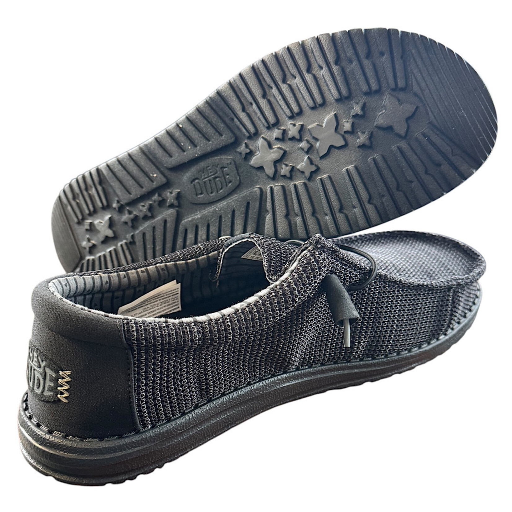 Hey Dude Hey Dude Wally Stretch Sox Wide Black