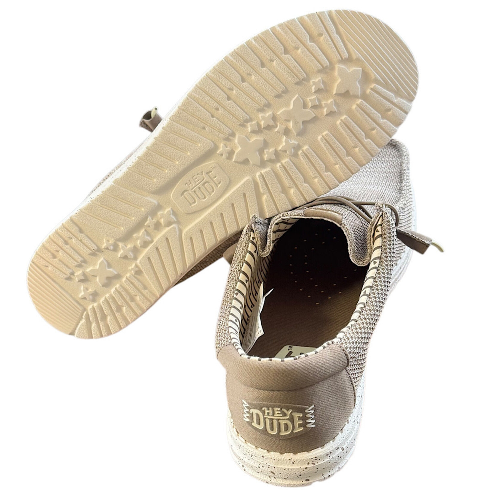 Hey Dude Hey Dude Wally Stretch Sox Wide Tan