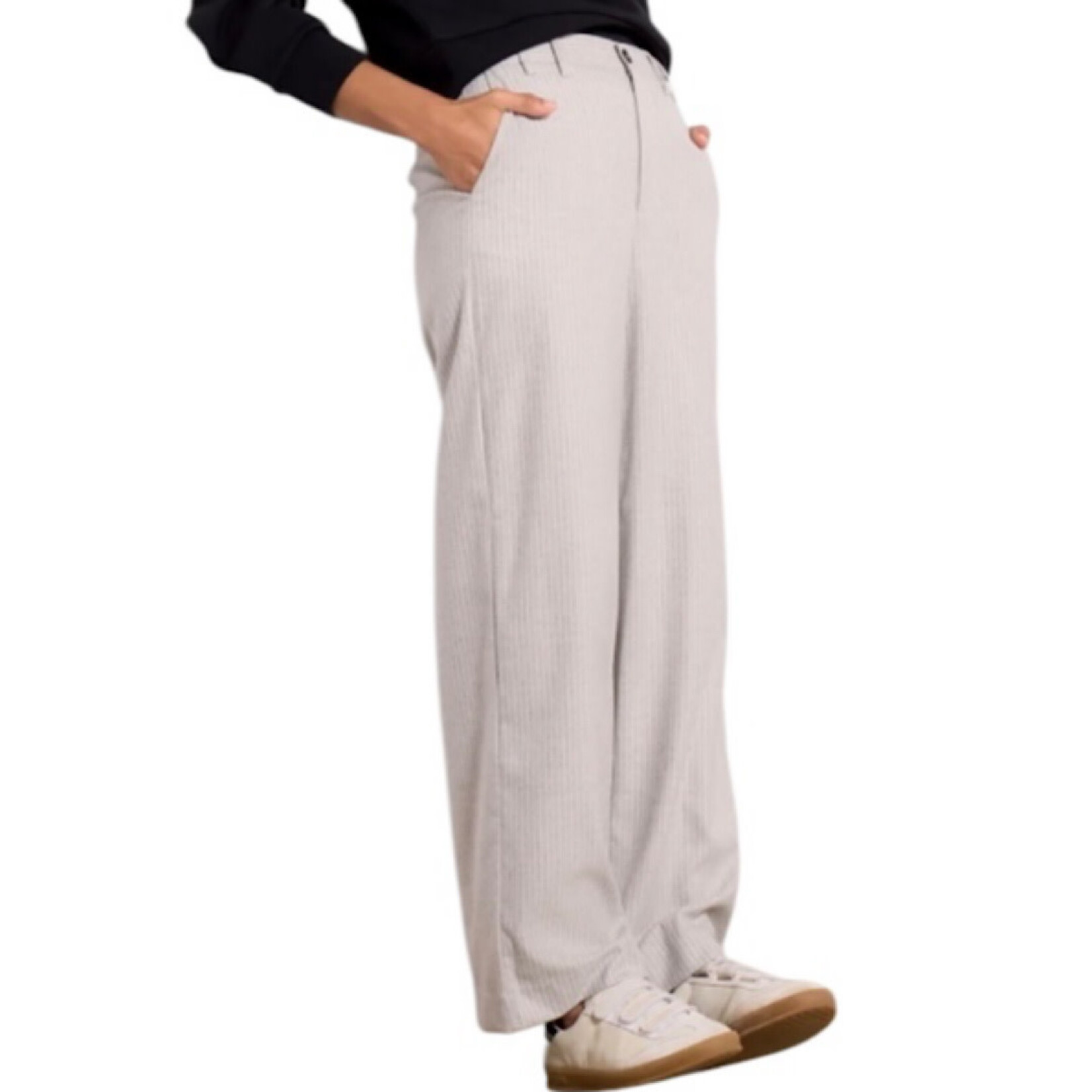 Z Supply Z Supply Evette Pinstripe Pant- Sea Salt