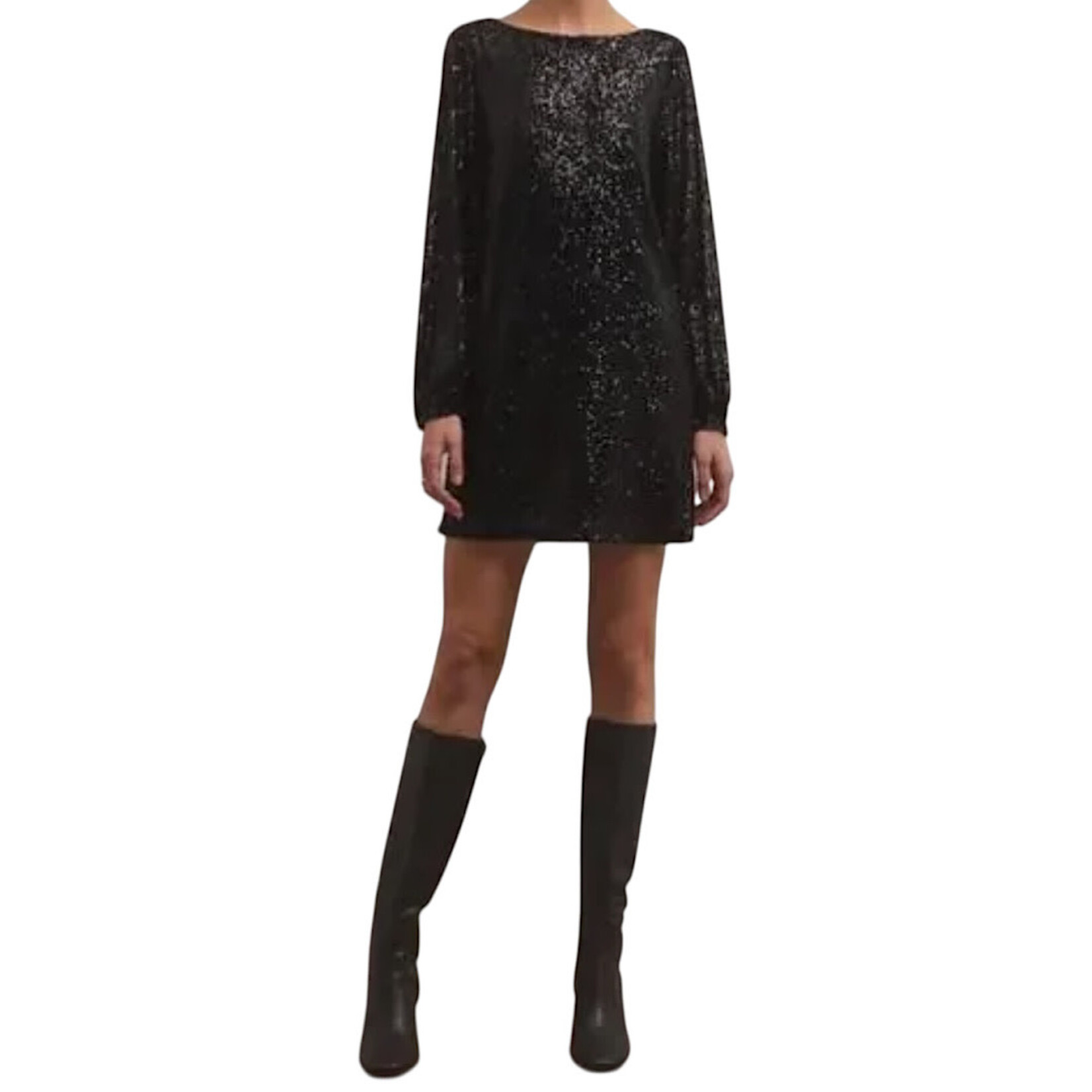 Z Supply Z Supply Andromeda Sequin Dress Black XS