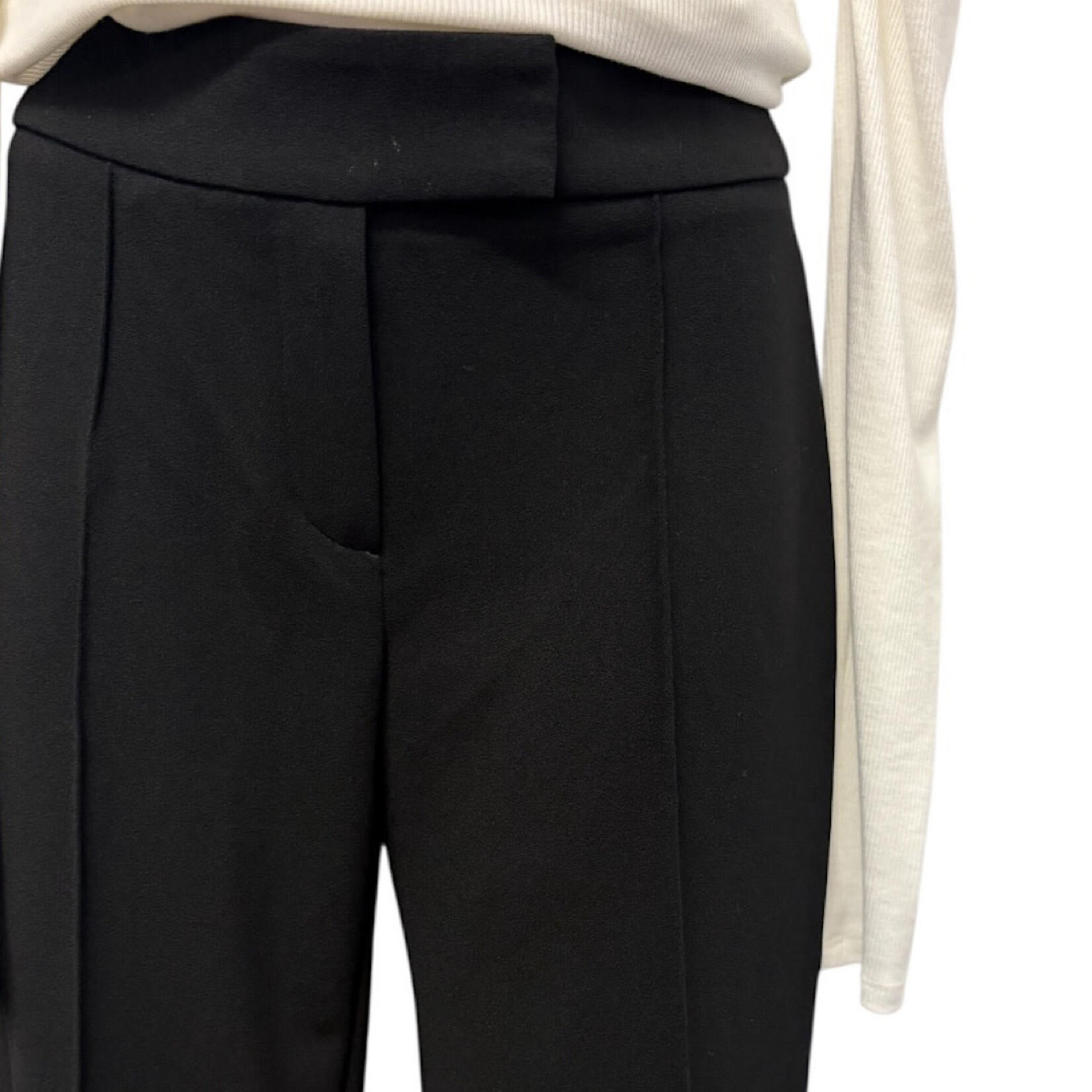 Anne Klein Black HR Trousers-RF