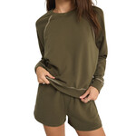 Z Supply Z Supply Alden Short Grape Leaf