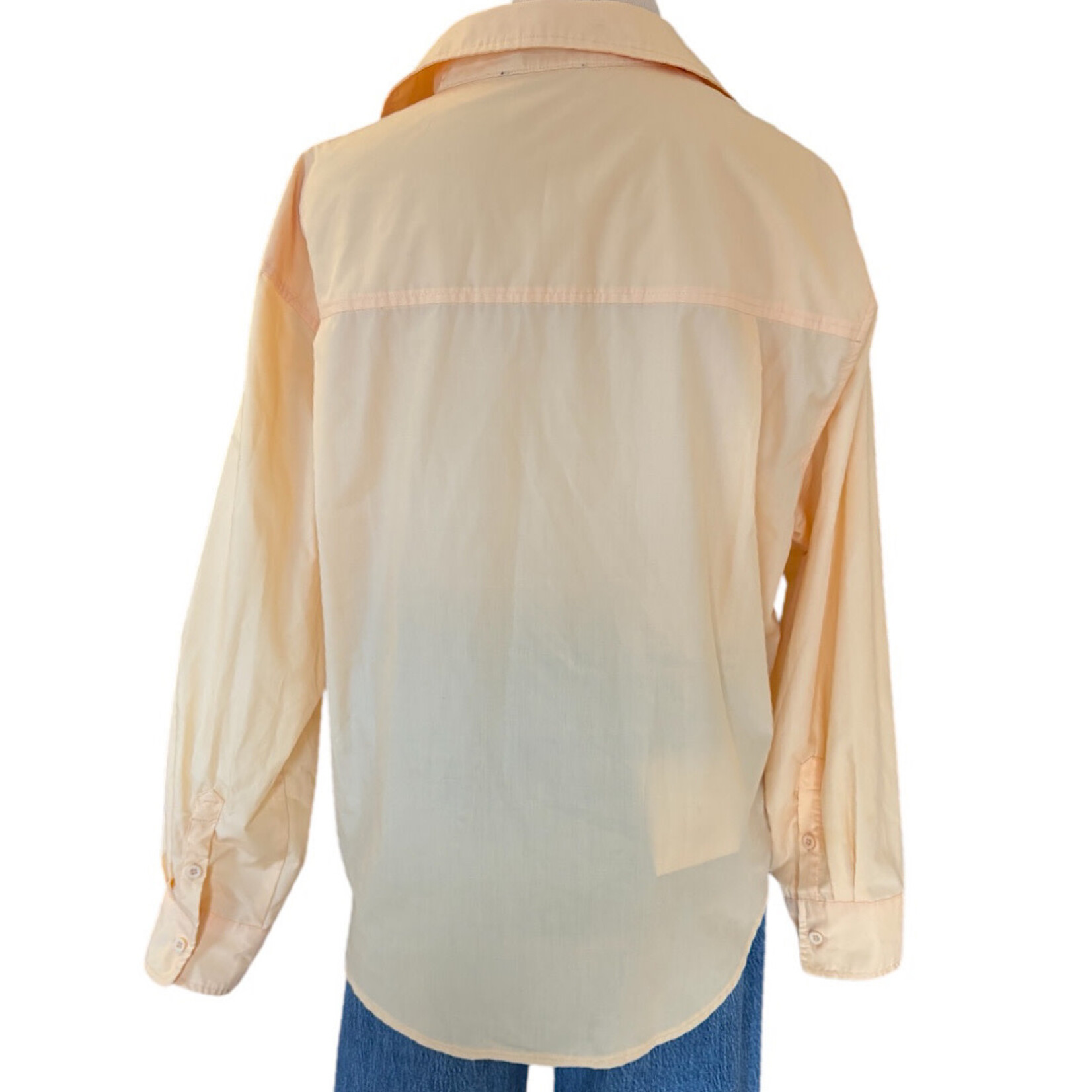 Emory Park Yellow Button Up Shirt Size M-RF