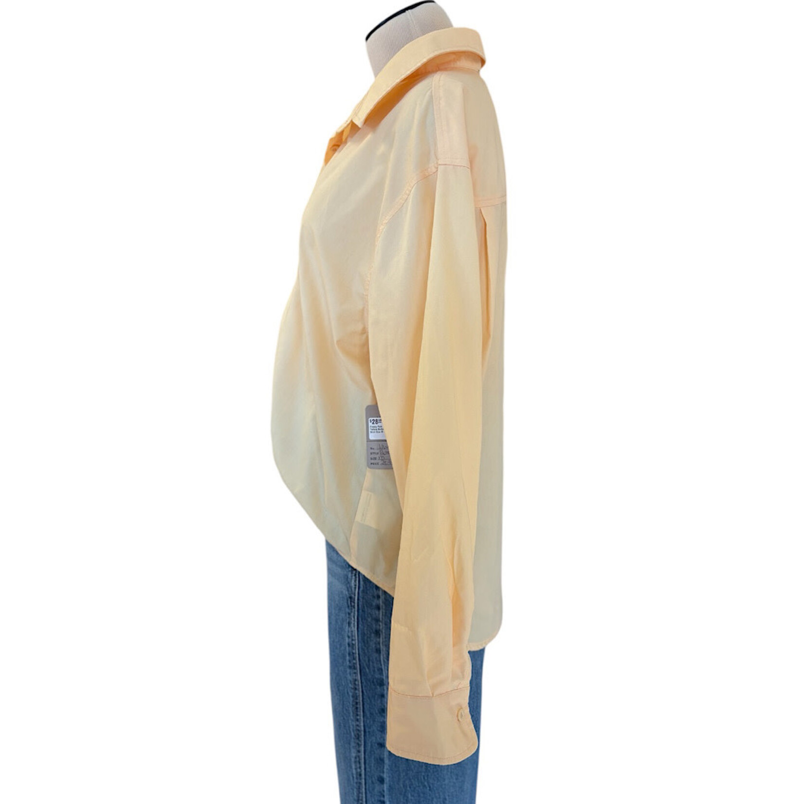 Emory Park Yellow Button Up Shirt Size M-RF