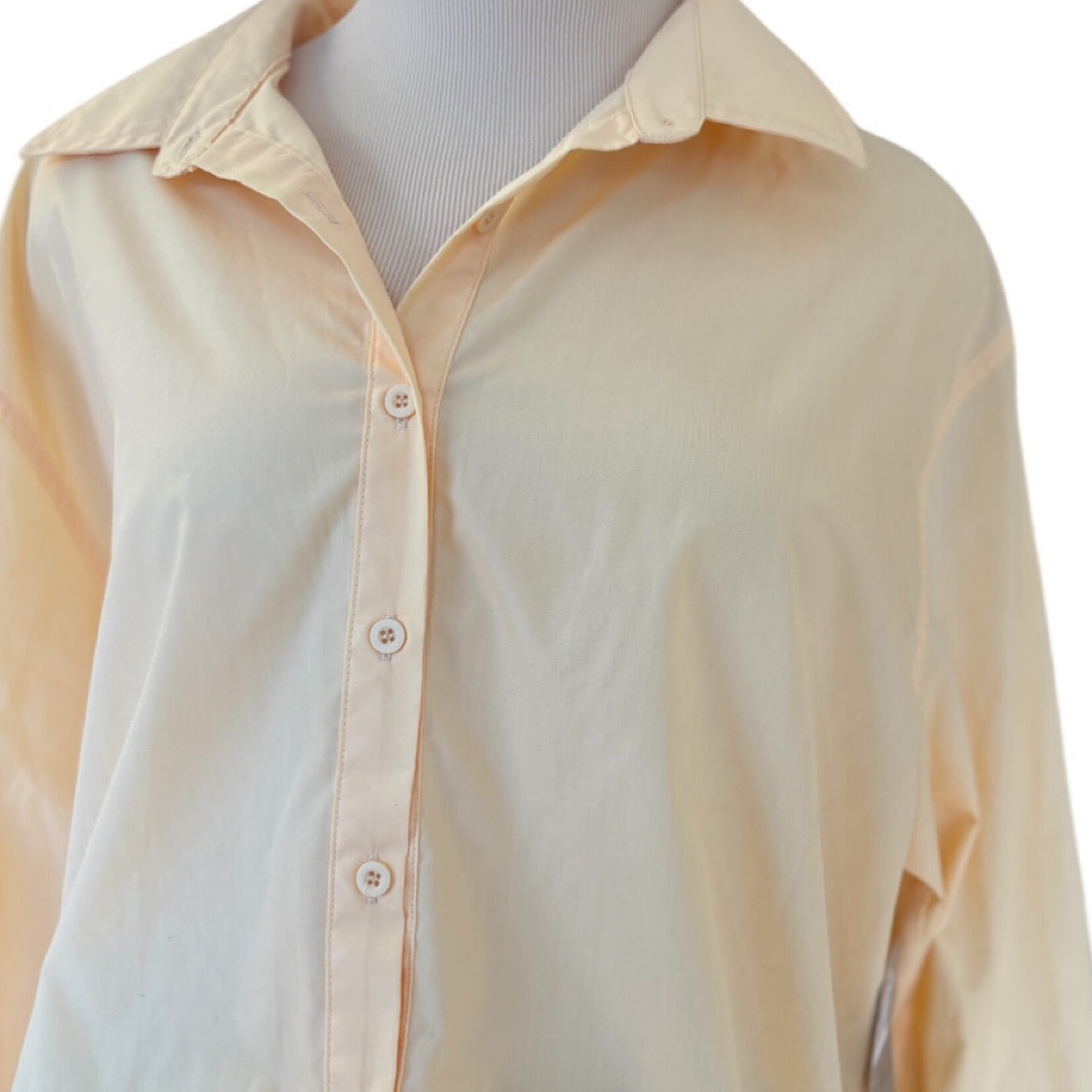 Emory Park Yellow Button Up Shirt Size M-RF