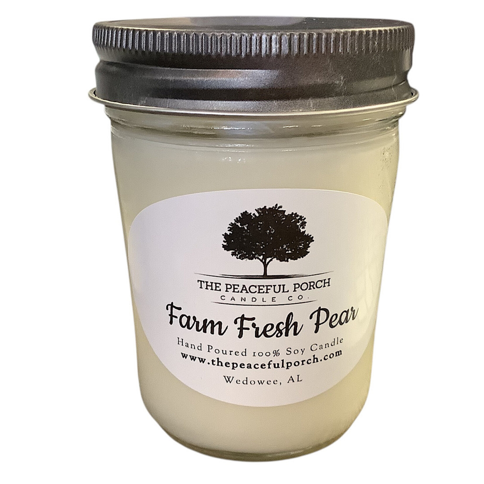 The Peaceful Porch Candle CO. Holiday Scent 8oz
