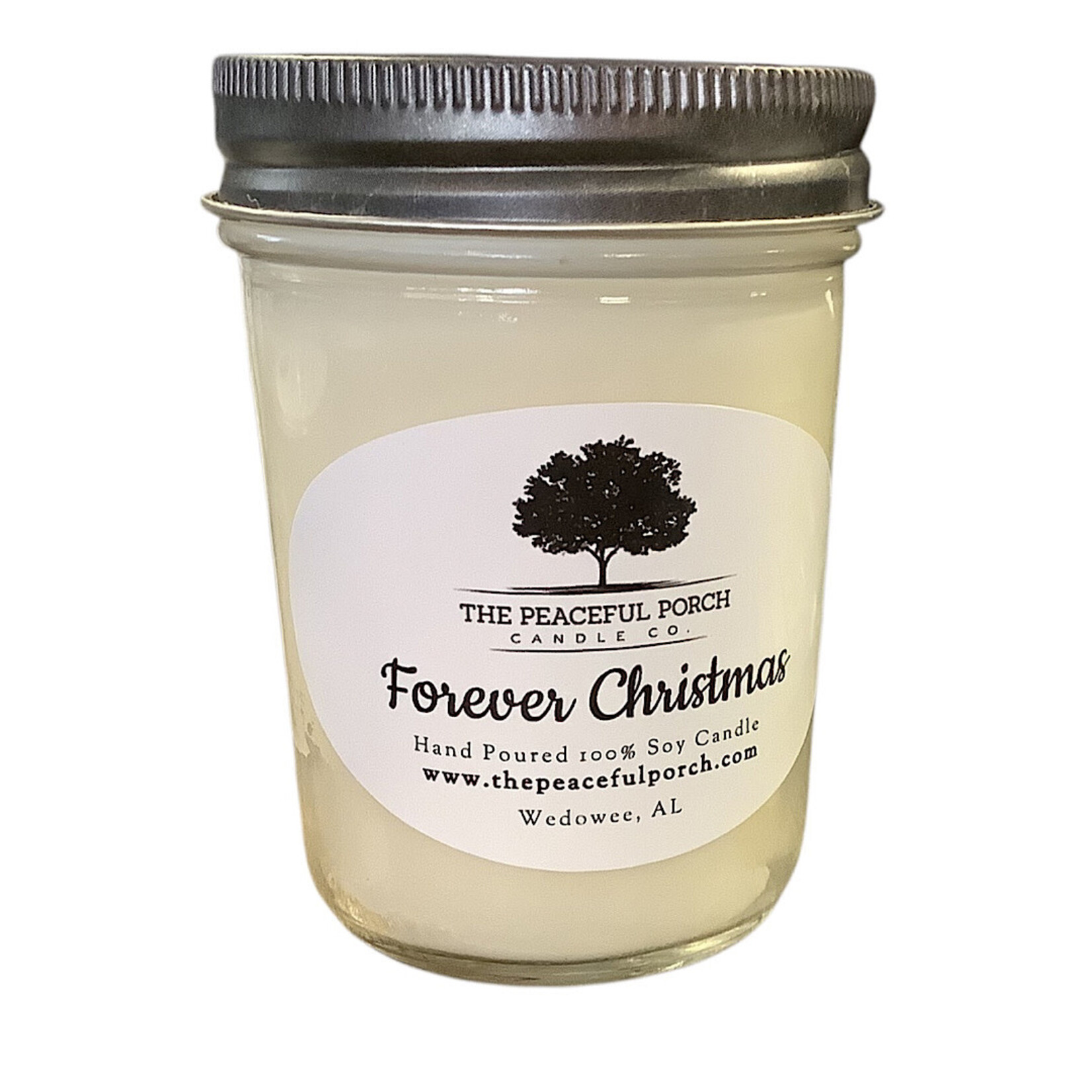 the peaceful porch candle co The Peaceful Porch Candle CO. Holiday Scent 8oz
