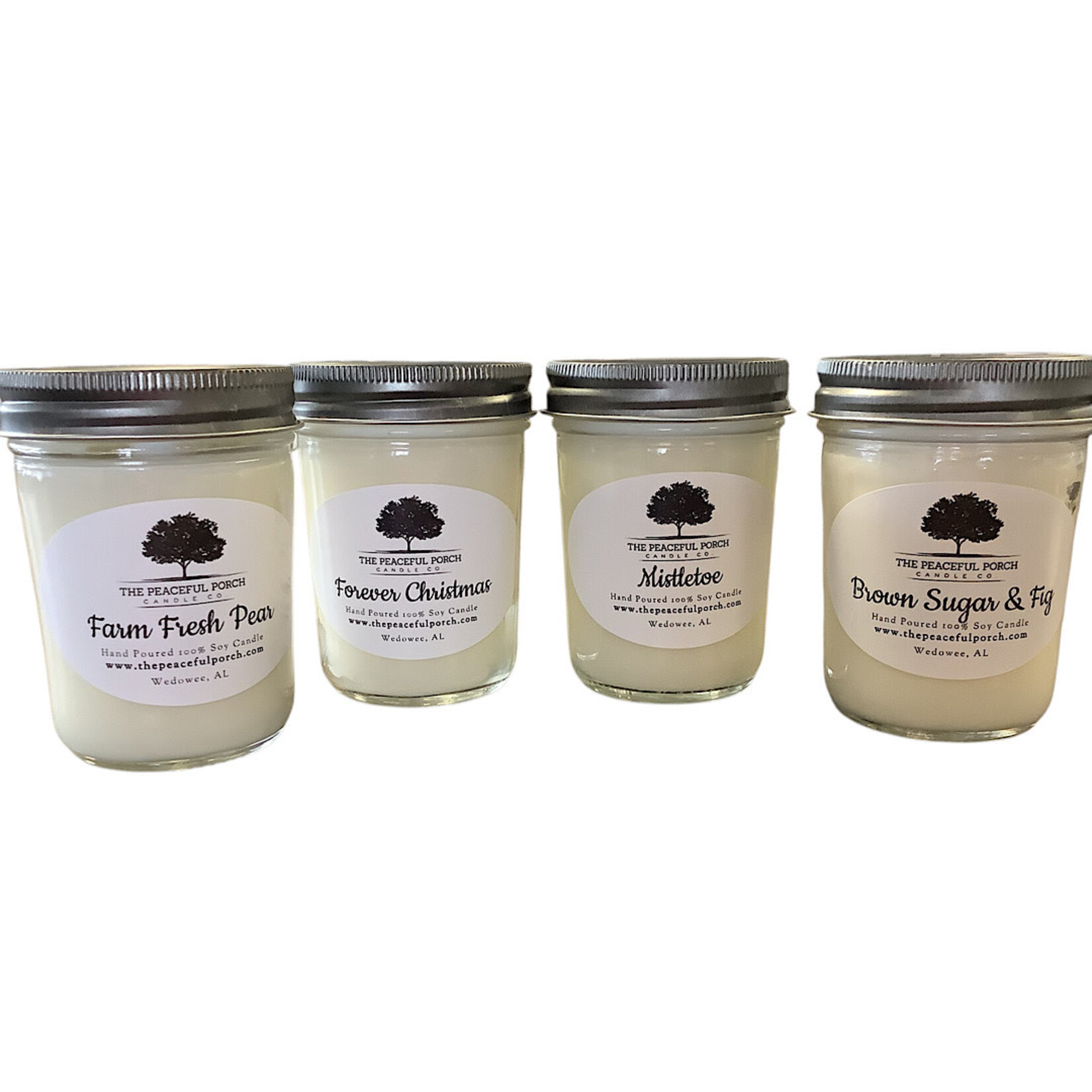 the peaceful porch candle co The Peaceful Porch Candle CO. Holiday Scent 8oz