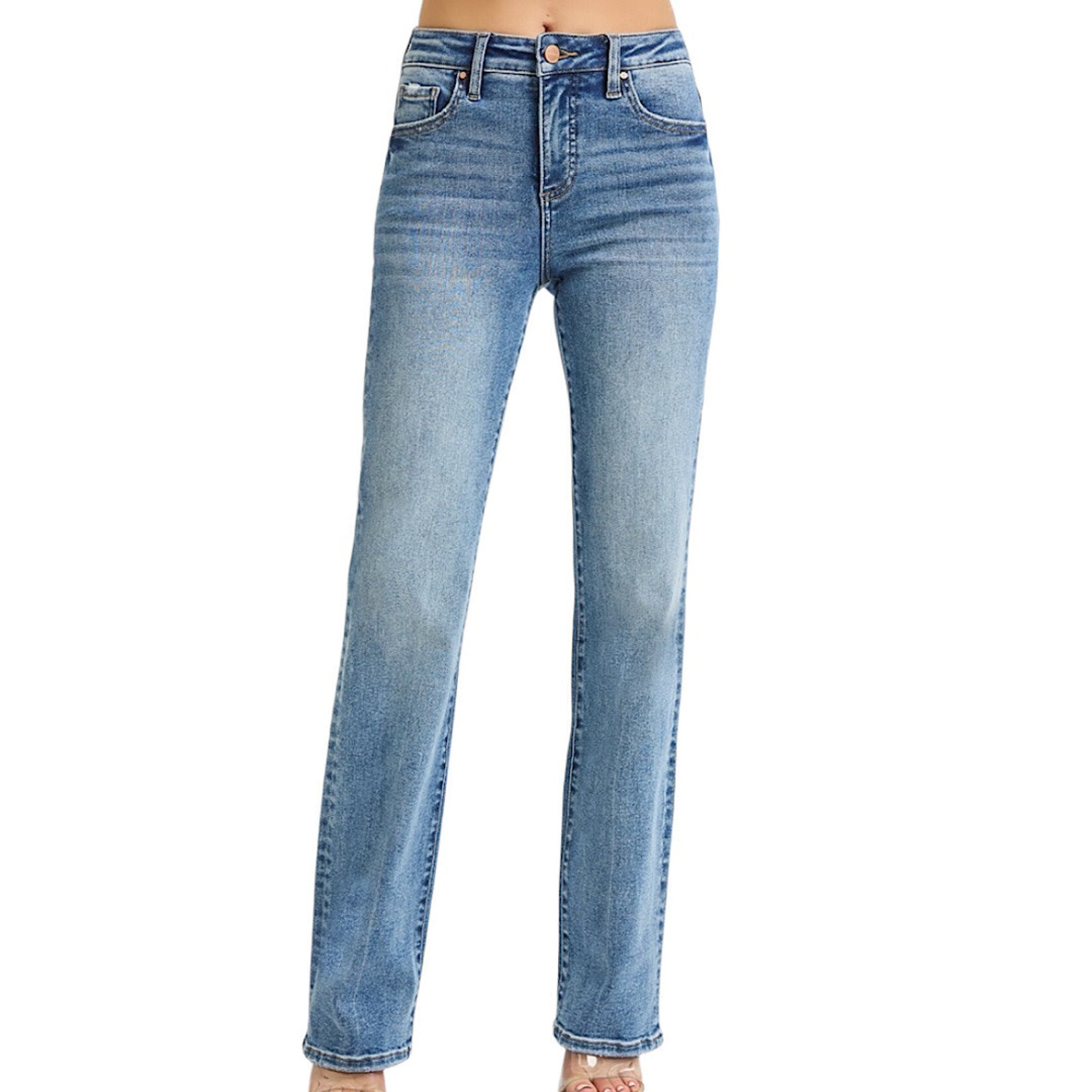 Risen PS21354 Medium TC High Rise Straight Jean