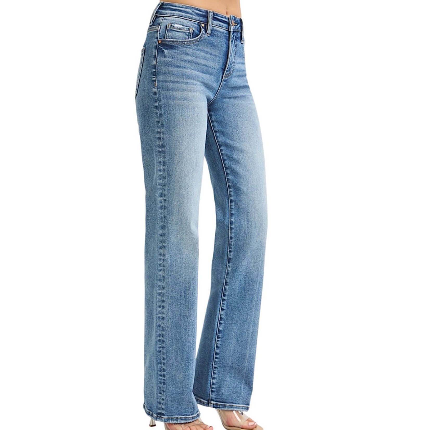 Risen PS21354 Medium TC High Rise Straight Jean