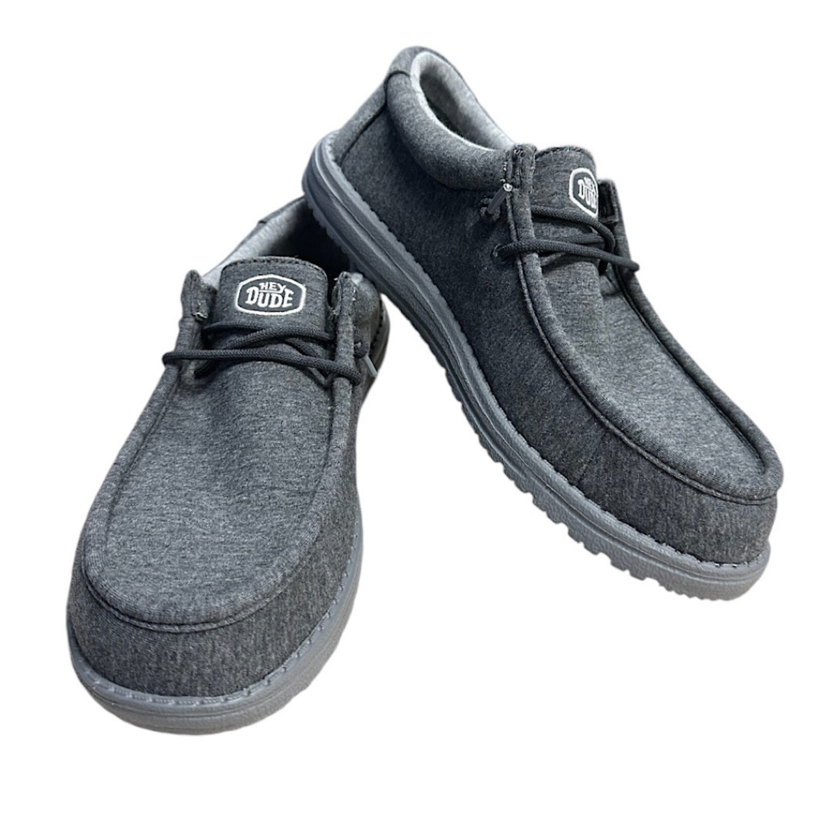 Hey Dude Wally Stretch Jersey Charcoal