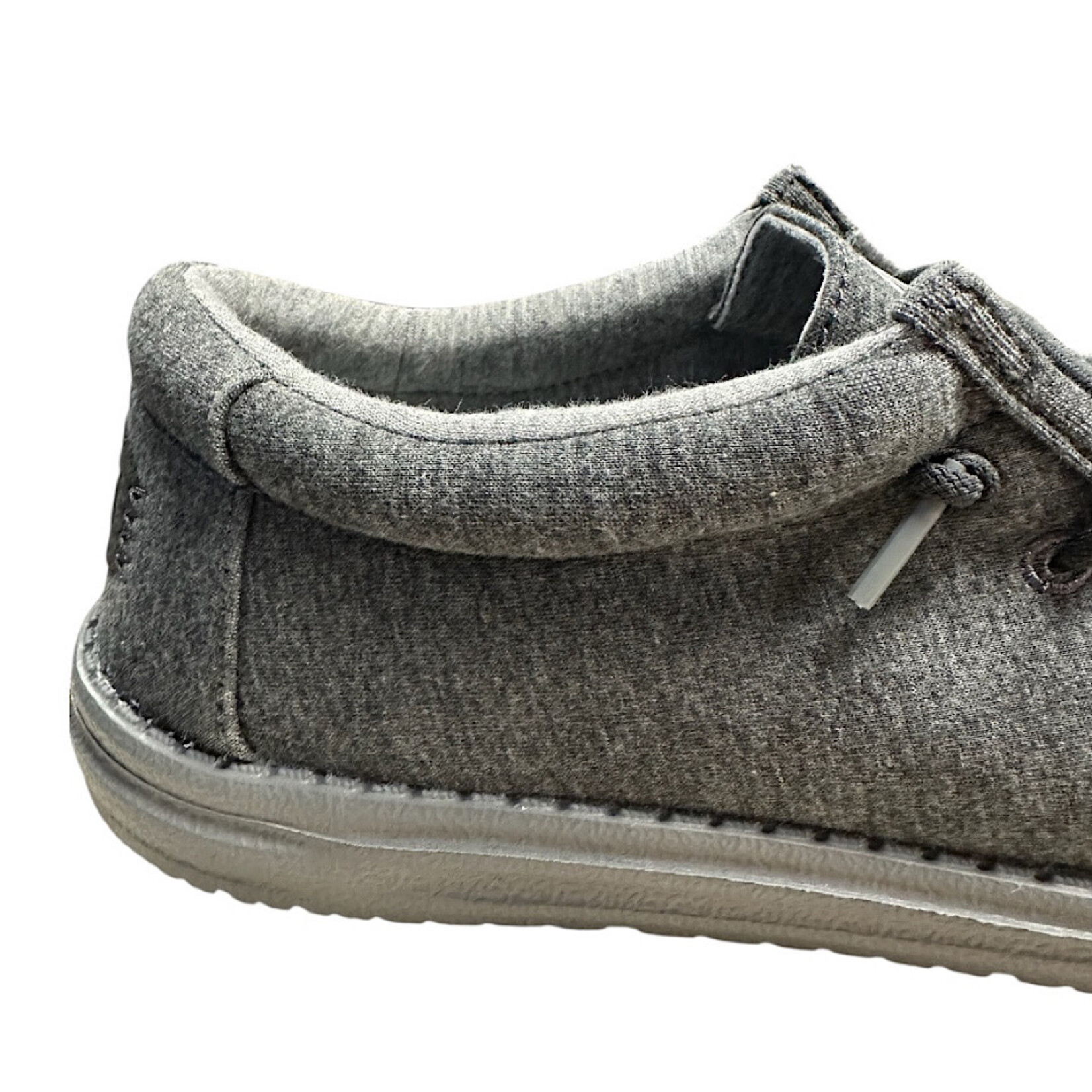 Hey Dude Wally Stretch Jersey Charcoal