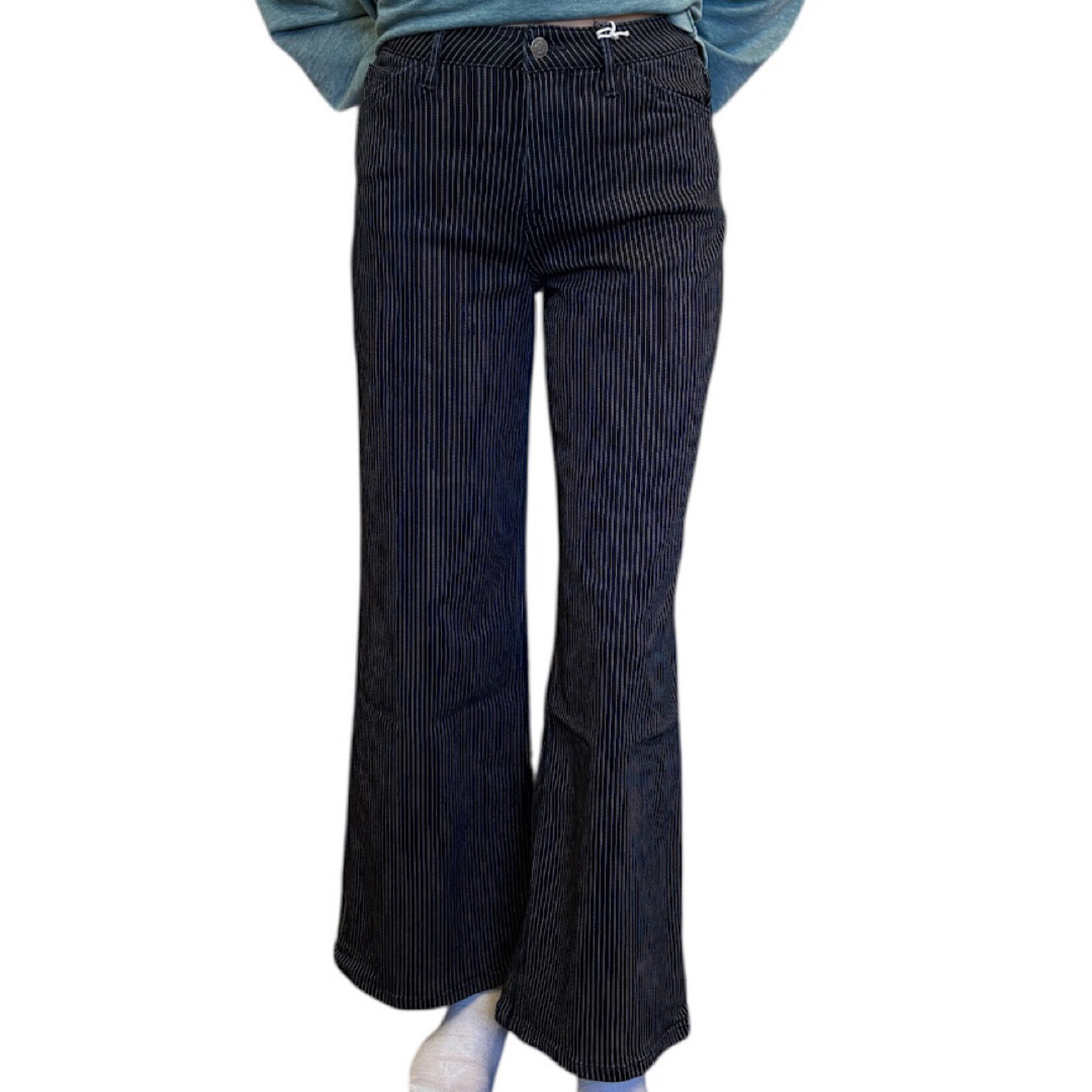 Vervet T7179 Super High Rise Extreme Stripe Wide