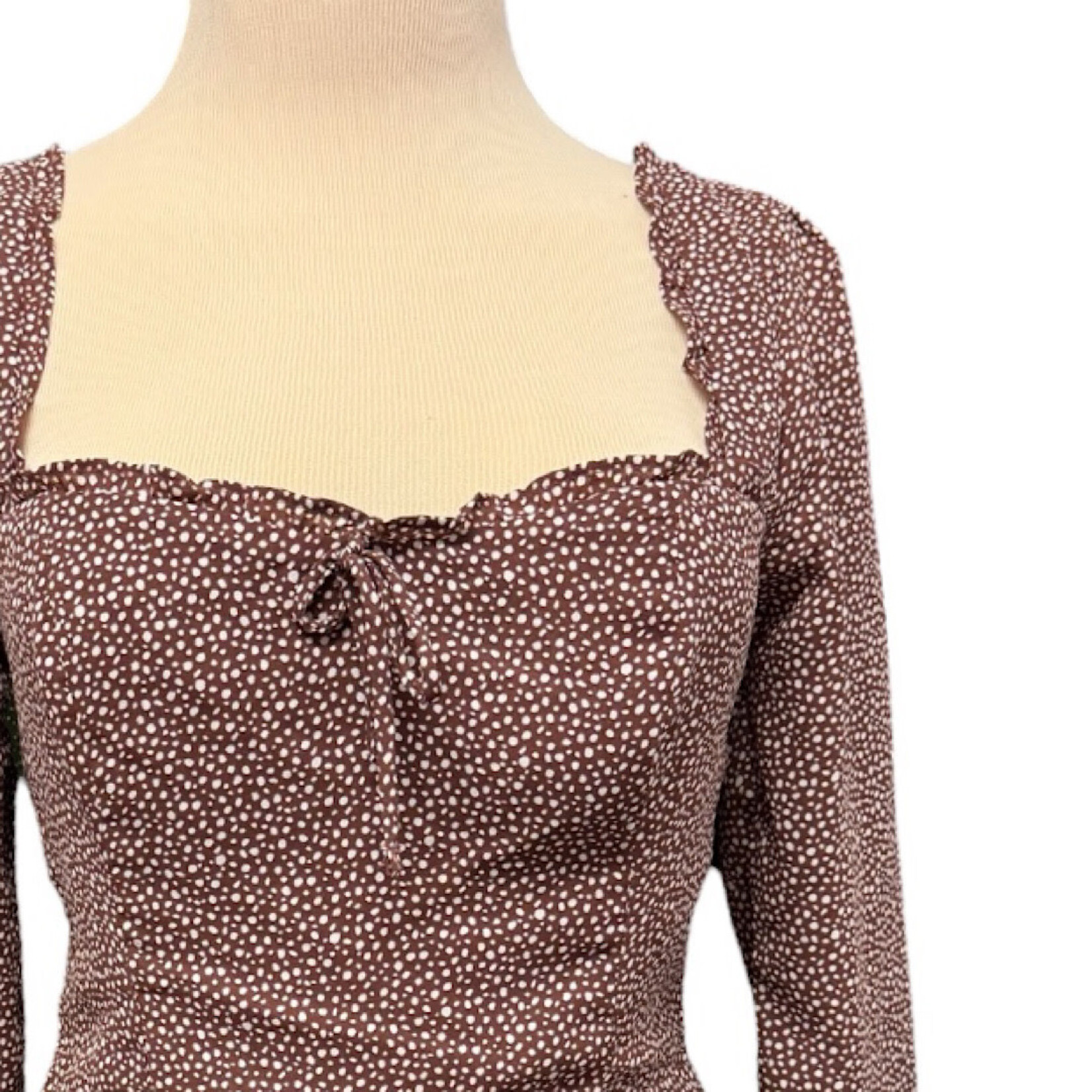 Abercrombie and Fitch Abercrombie and Fitch Dotted Dress Size Small -RF