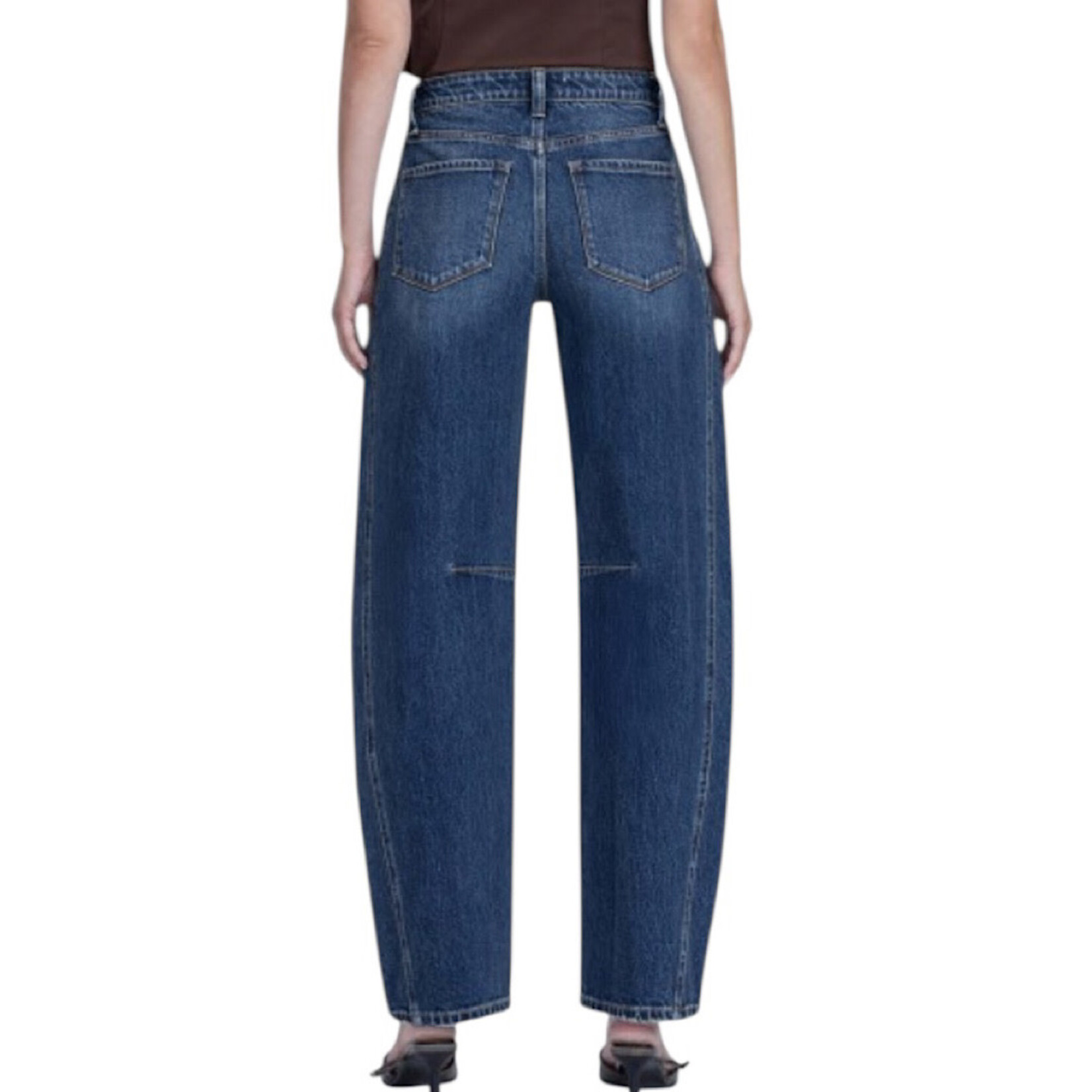 Vervet T7200 High Rise Barrel Jeans