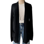 Open Front Wool Cardigan