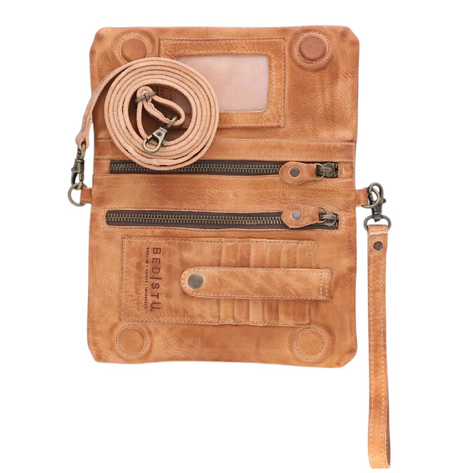 BED|STU BED|STU Cadence Tan Rustic Wallet