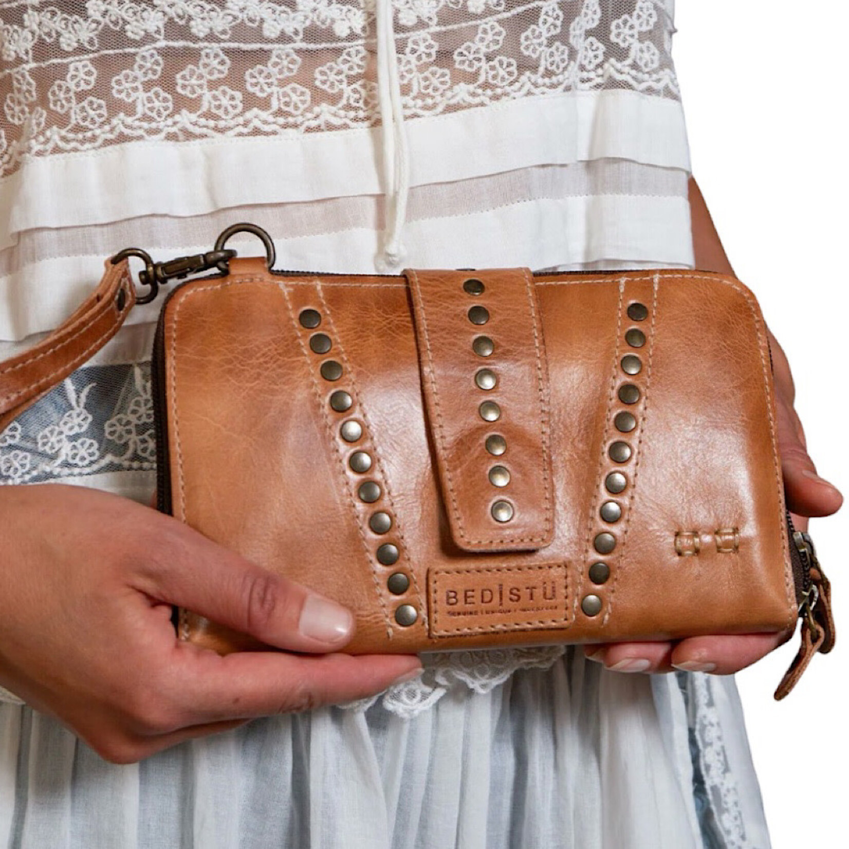 BED|STU BED|STU Flee Tan Rustic Wallet