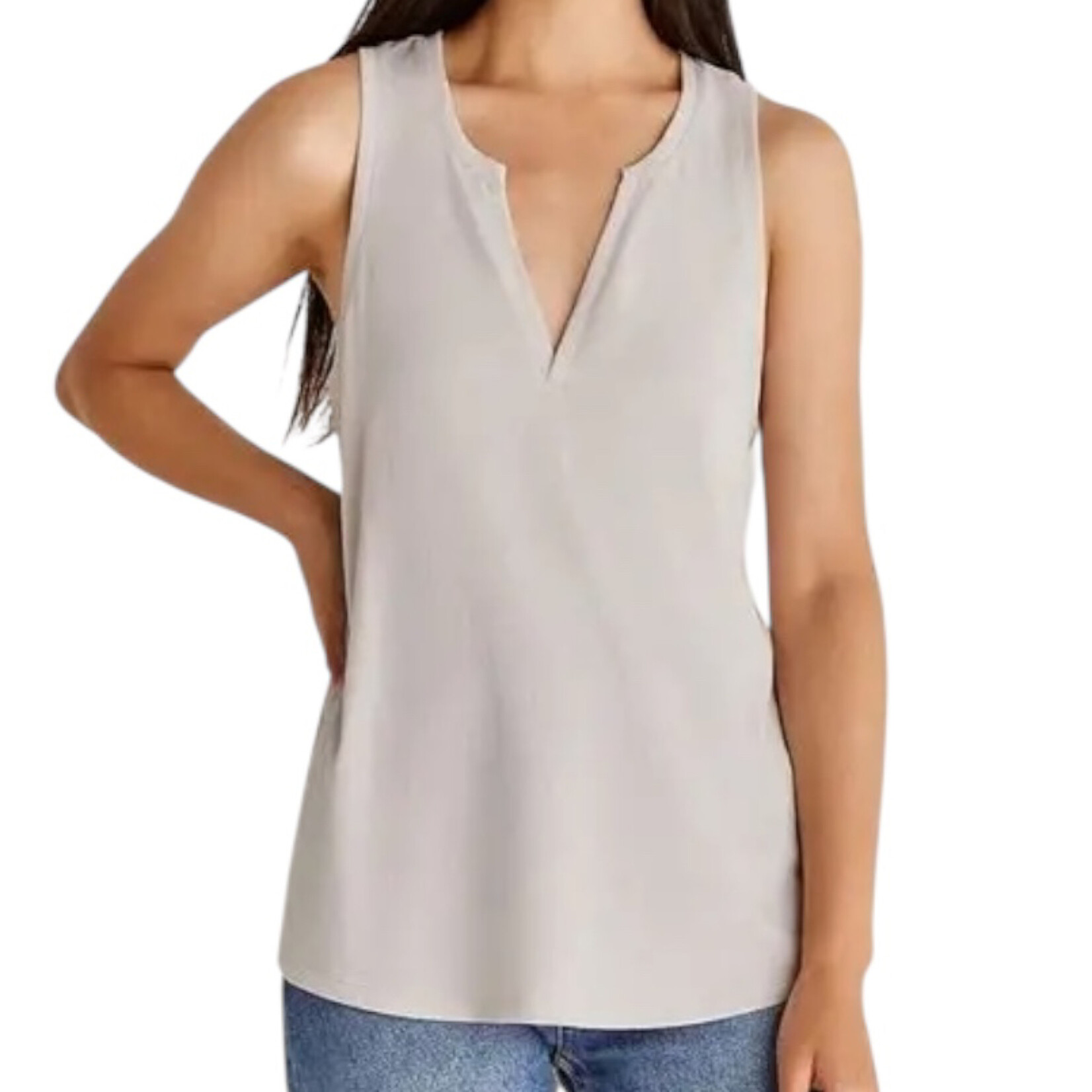 Z Supply Z Supply Ella Easy Tank Soft Grey