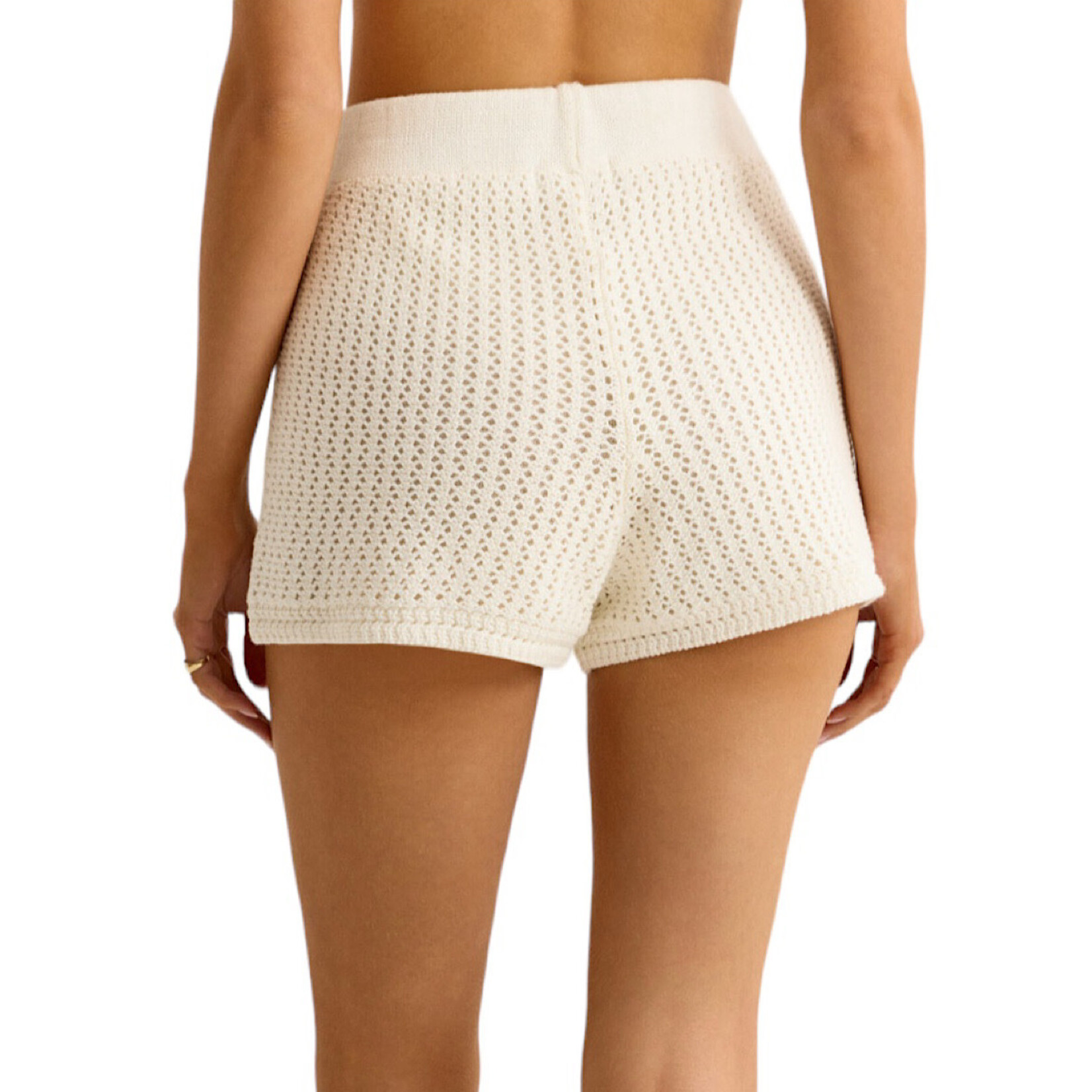 Z Supply Z Supply Priam Crochet Short White