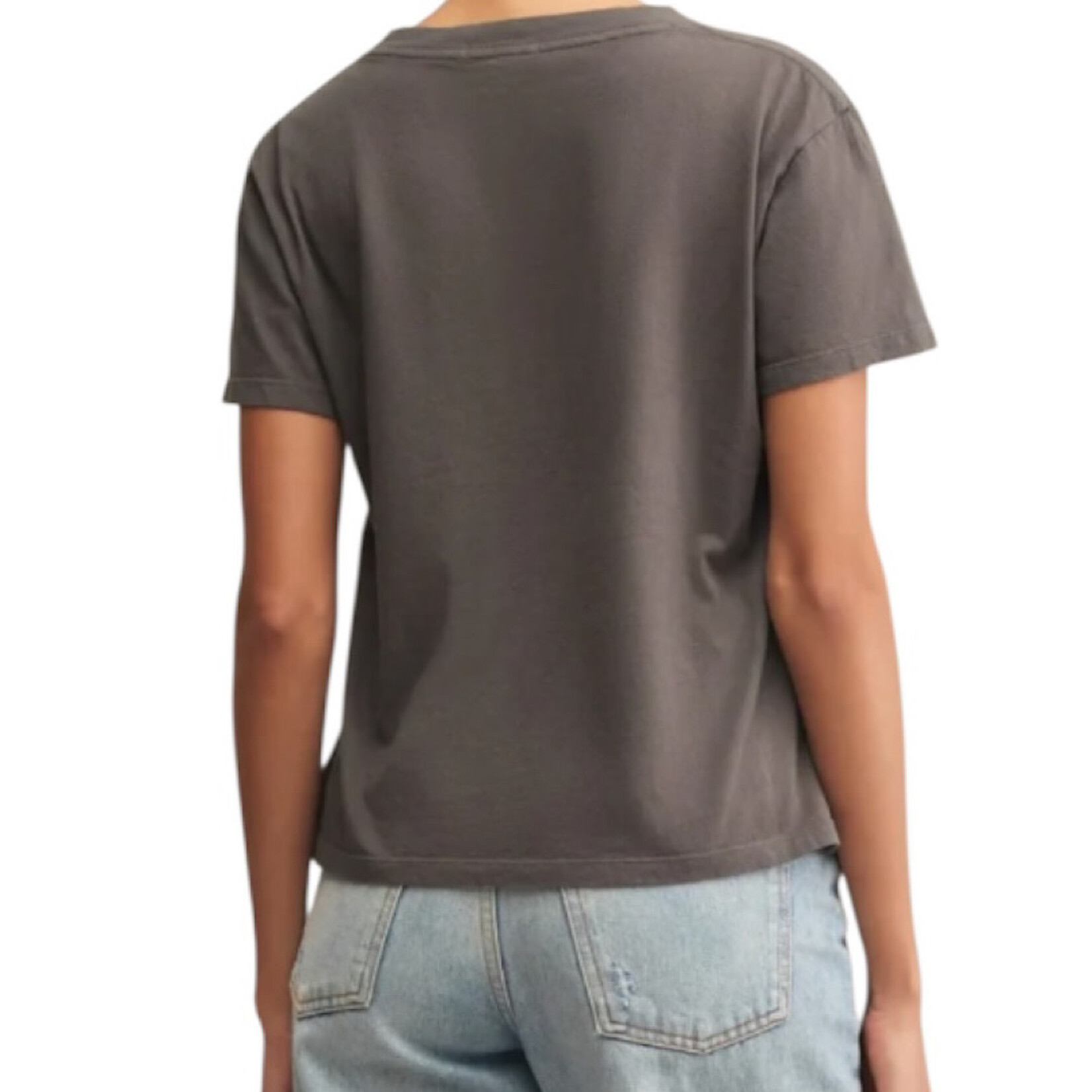 Z Supply Z Supply Weekdays V-Neck Tee Washed Grey