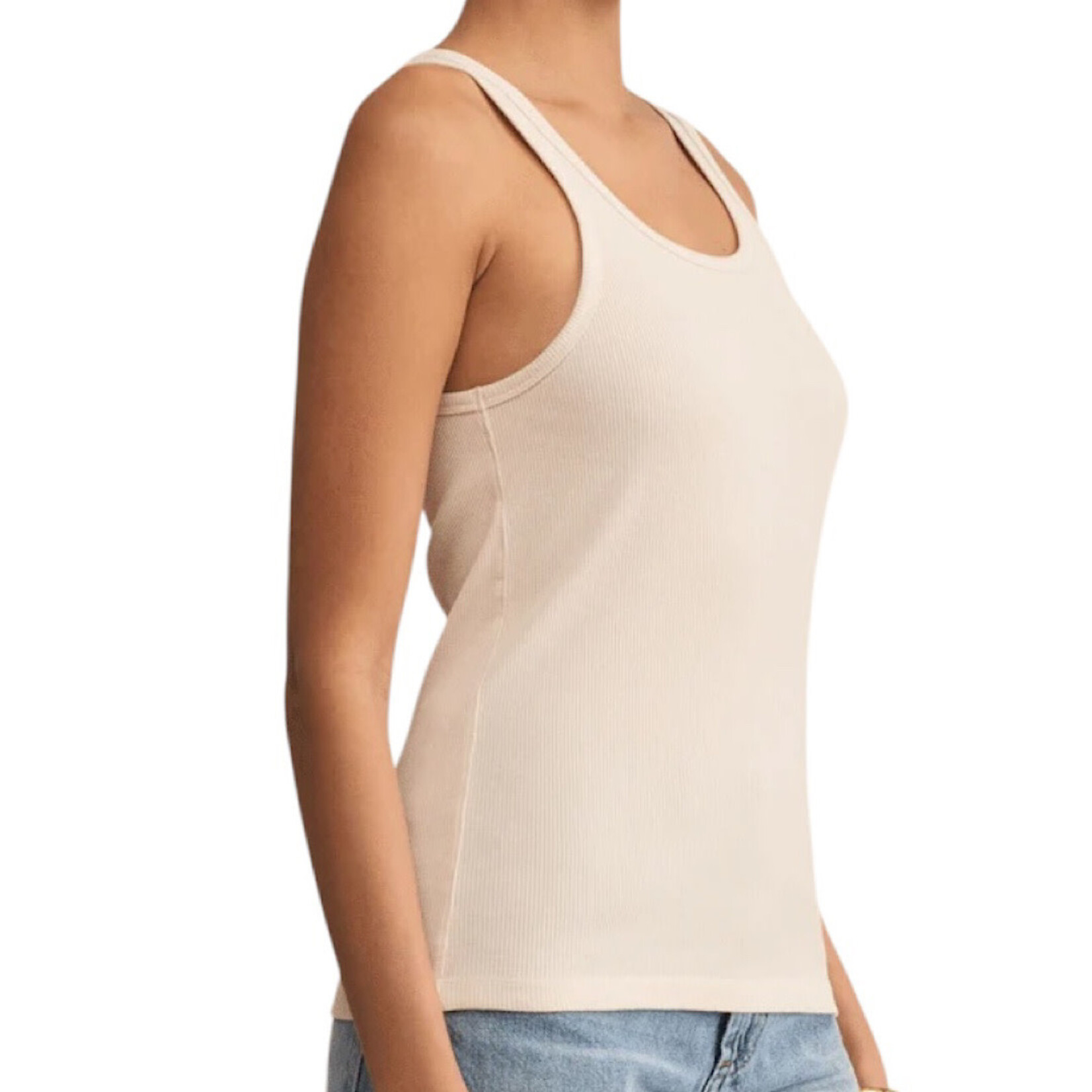 Z Supply Z Supply Classic Scoop Tank Crystal