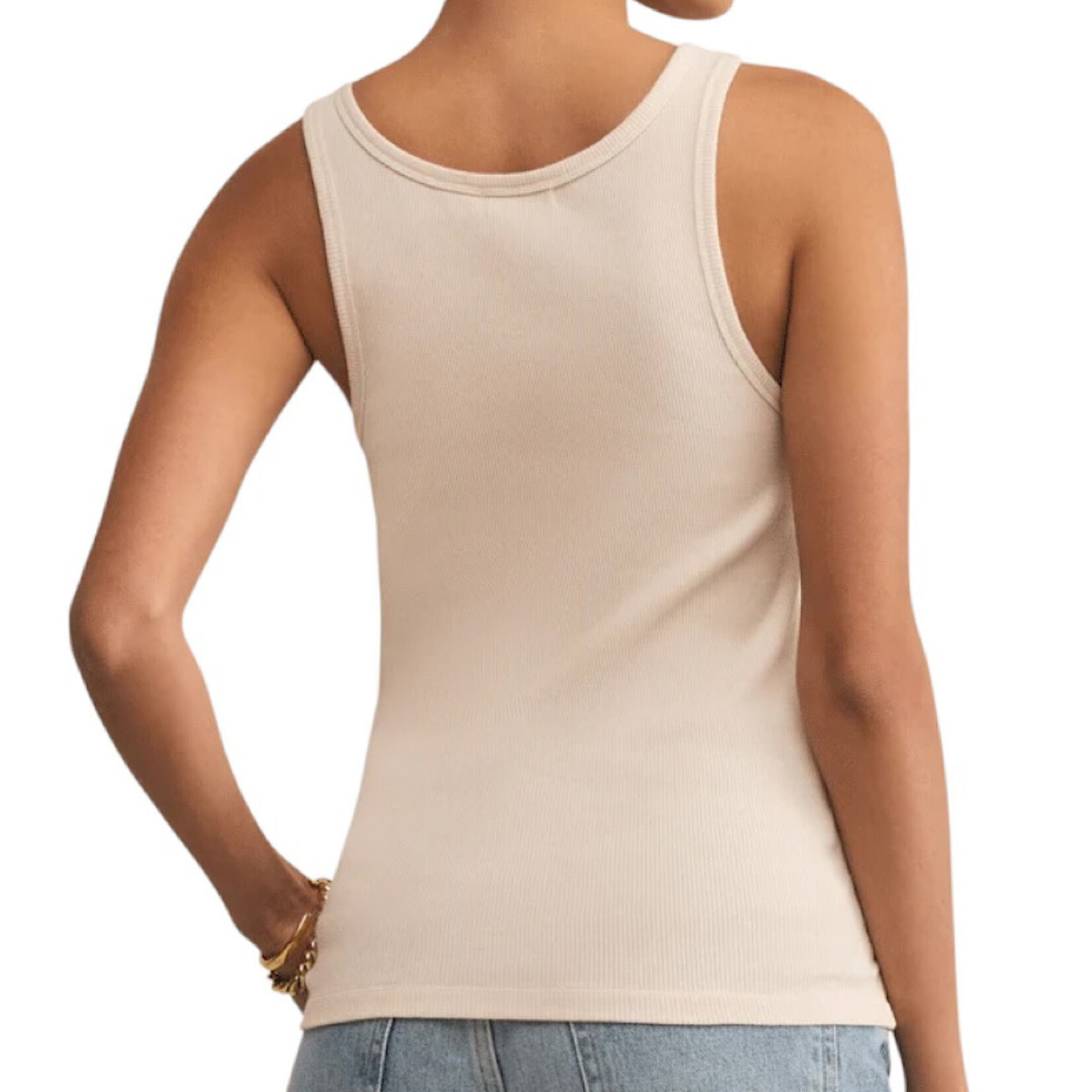 Z Supply Z Supply Classic Scoop Tank Crystal