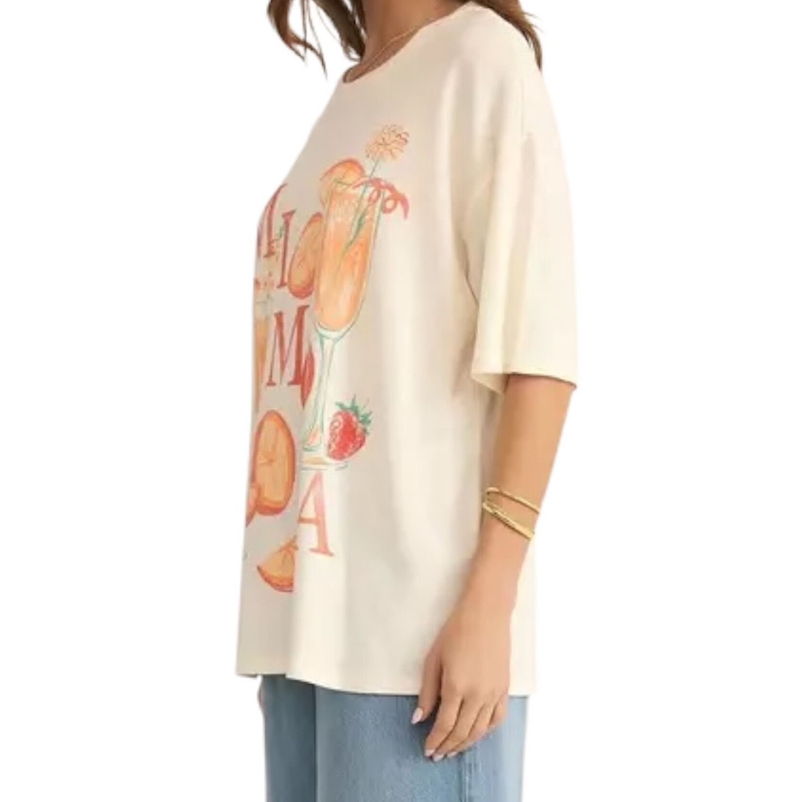 Z Supply Z Supply Mimosa Socal Tee Sea Salt