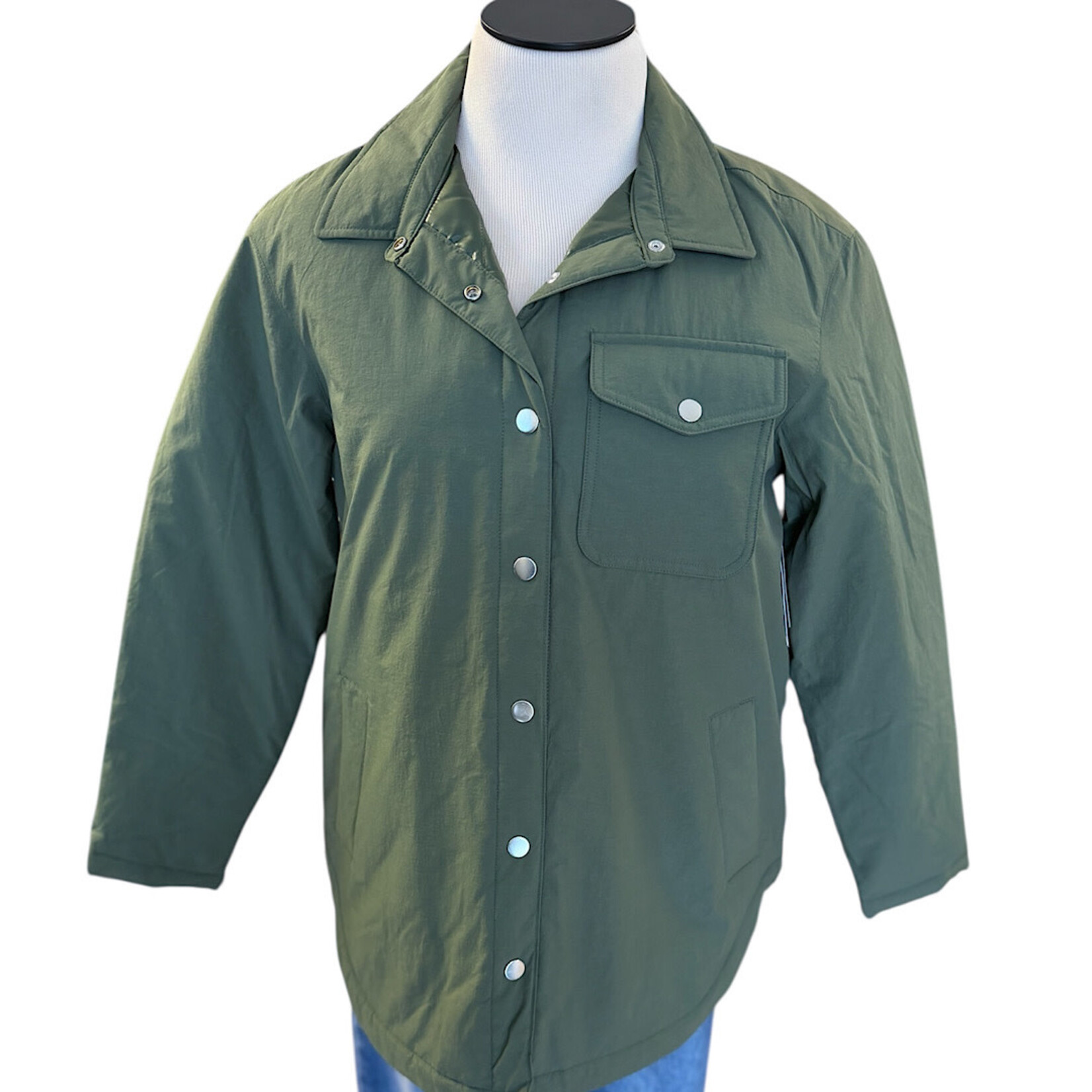 Olive Thermal Coat Size Small- RF