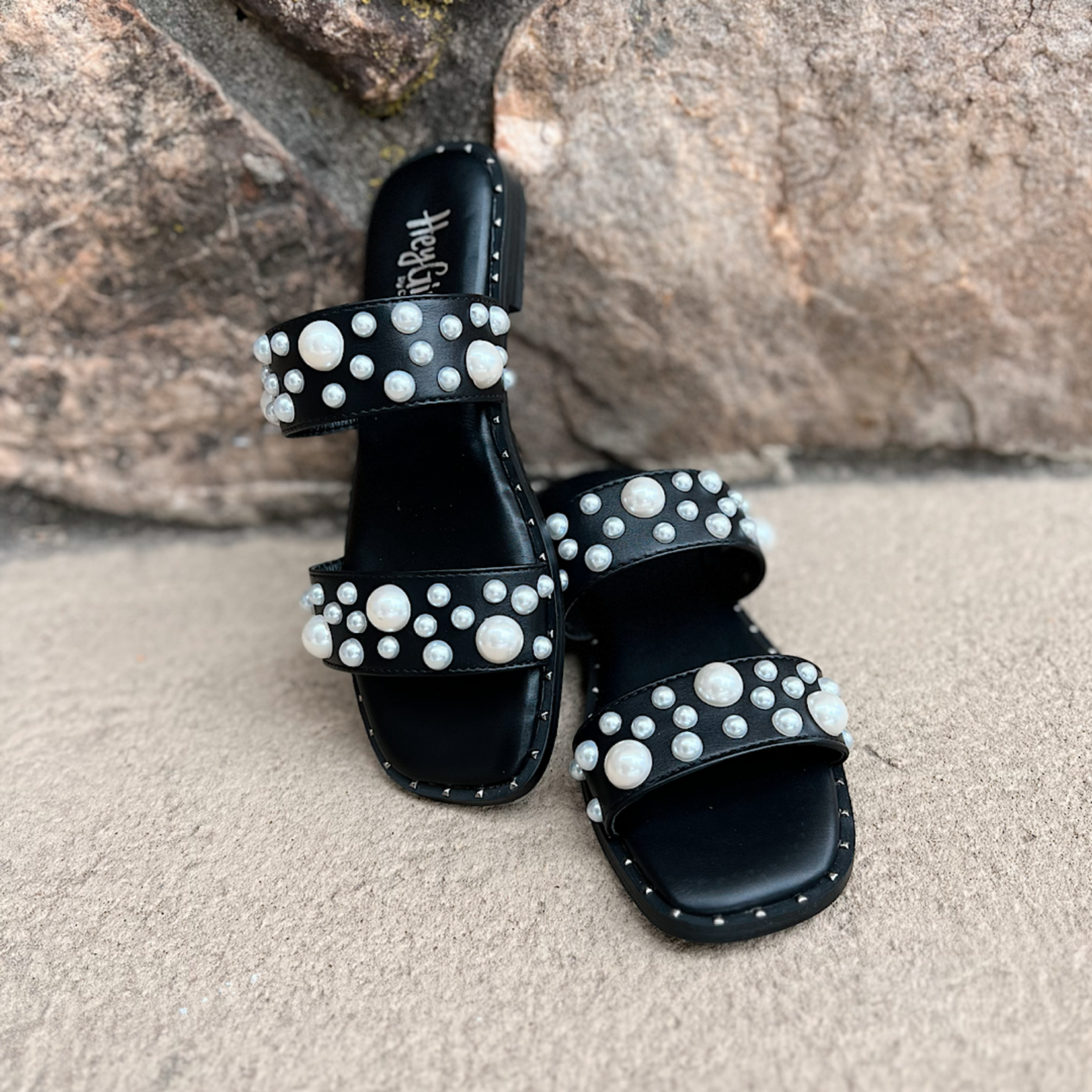Corkys Black Marie Sandals