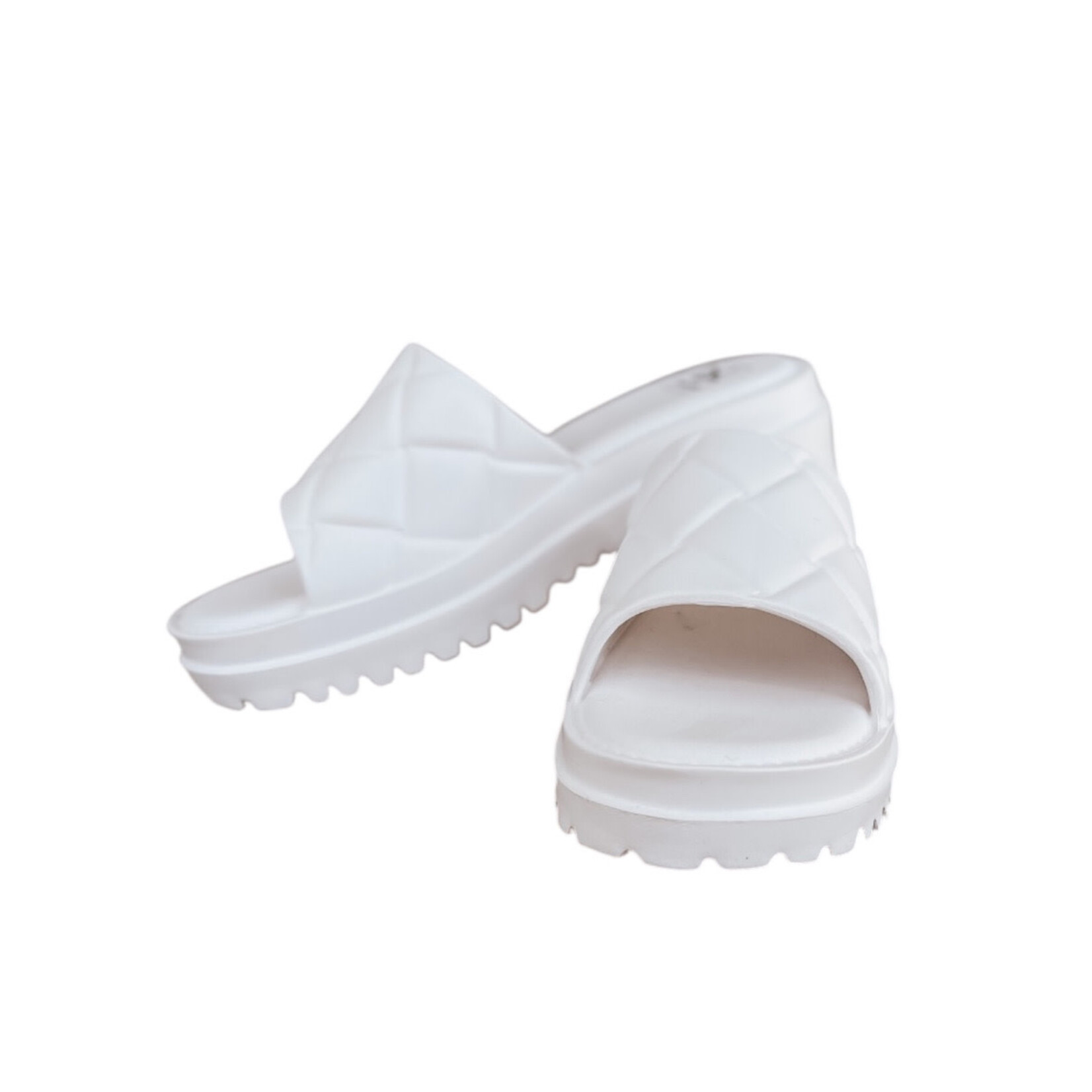 Dirty Laundry Cream Lightning Eva Sandal