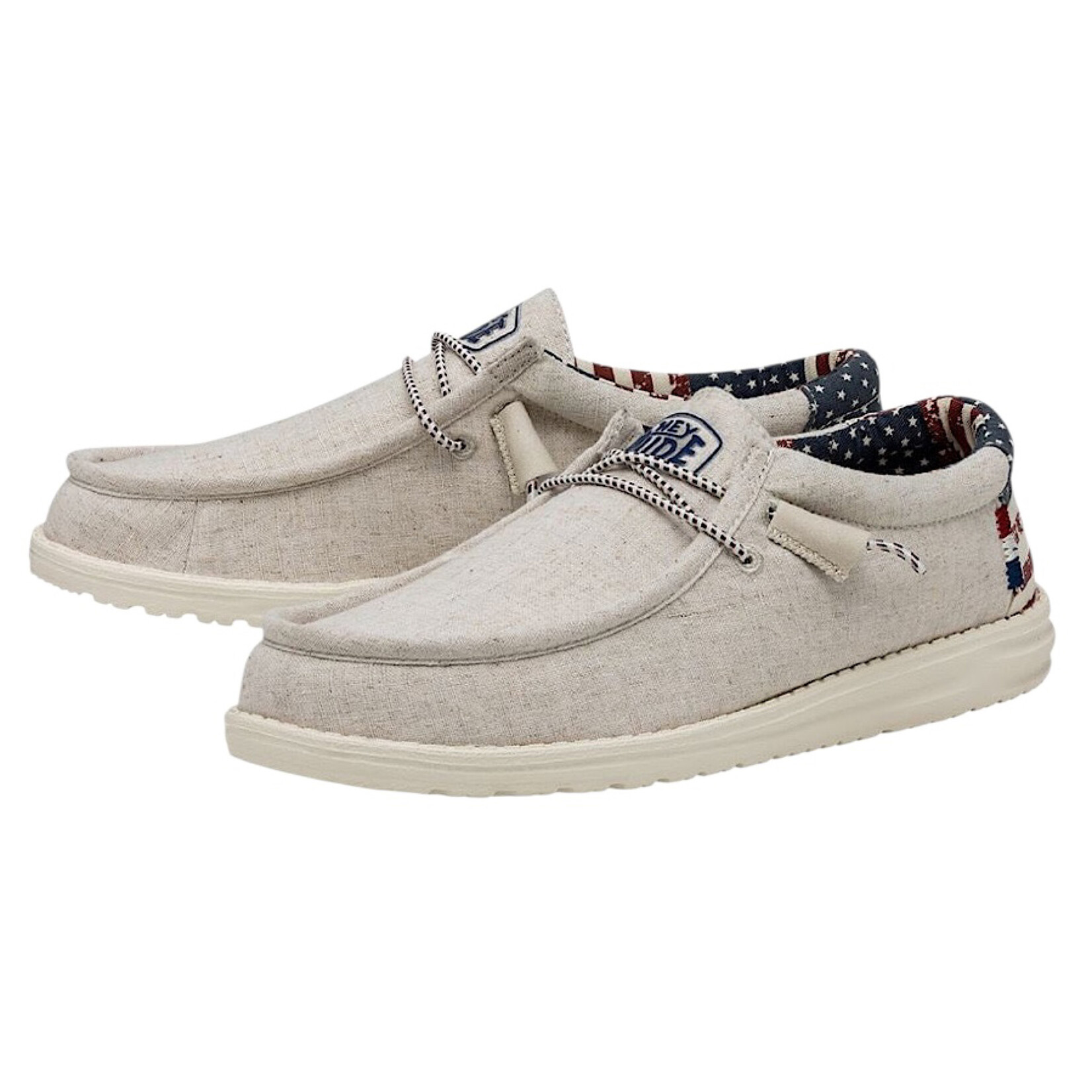 Hey Dude Hey Dude Wally Patriotic Off White
