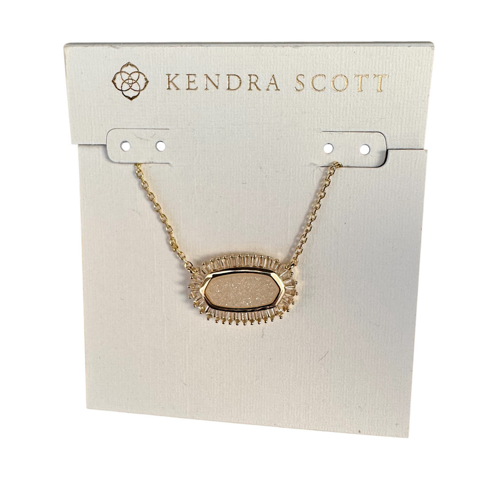 Kendra Scott Baguette Elisa Gold Necklace
