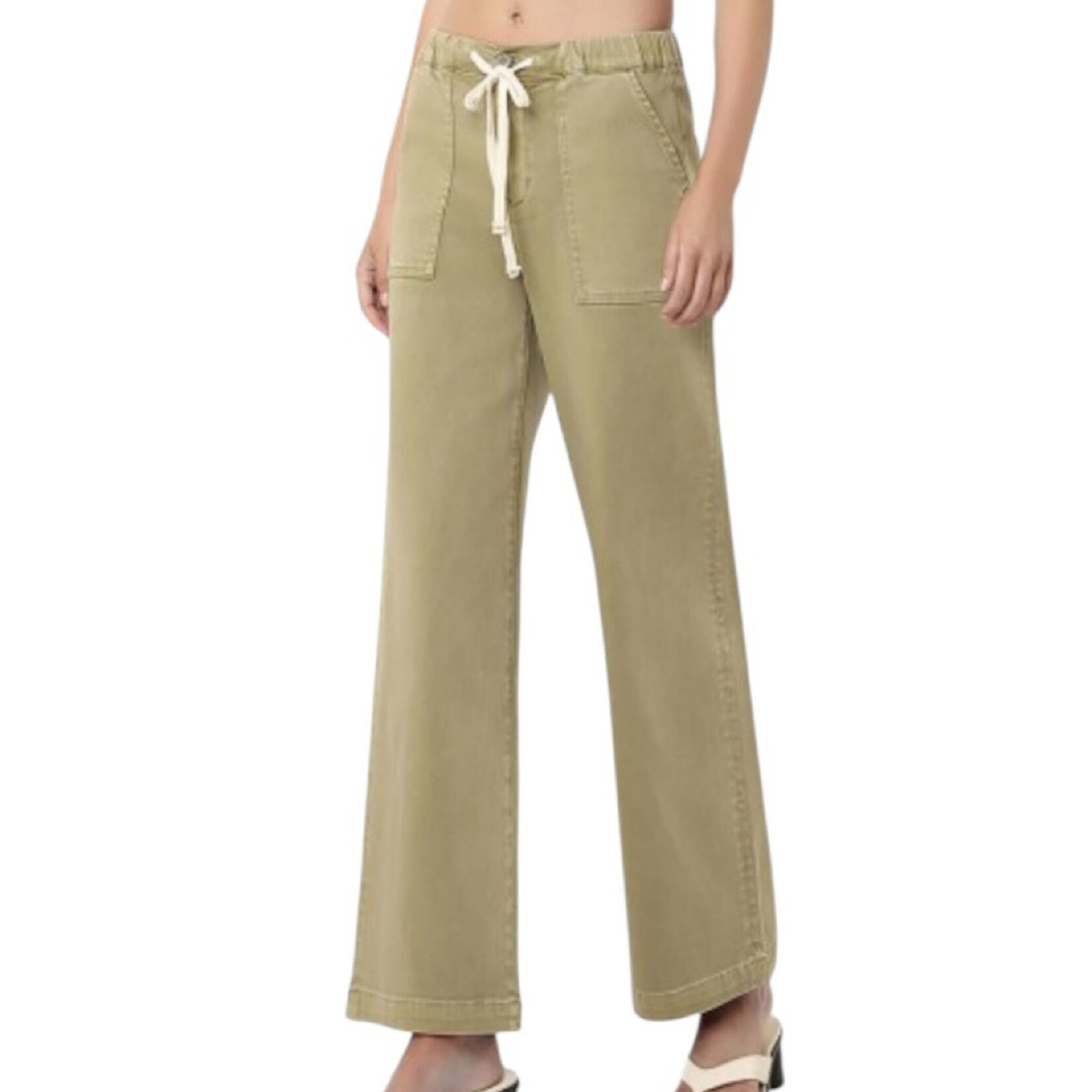 Vervet V3798HRB High Rise Baggy Wide with Drawstring