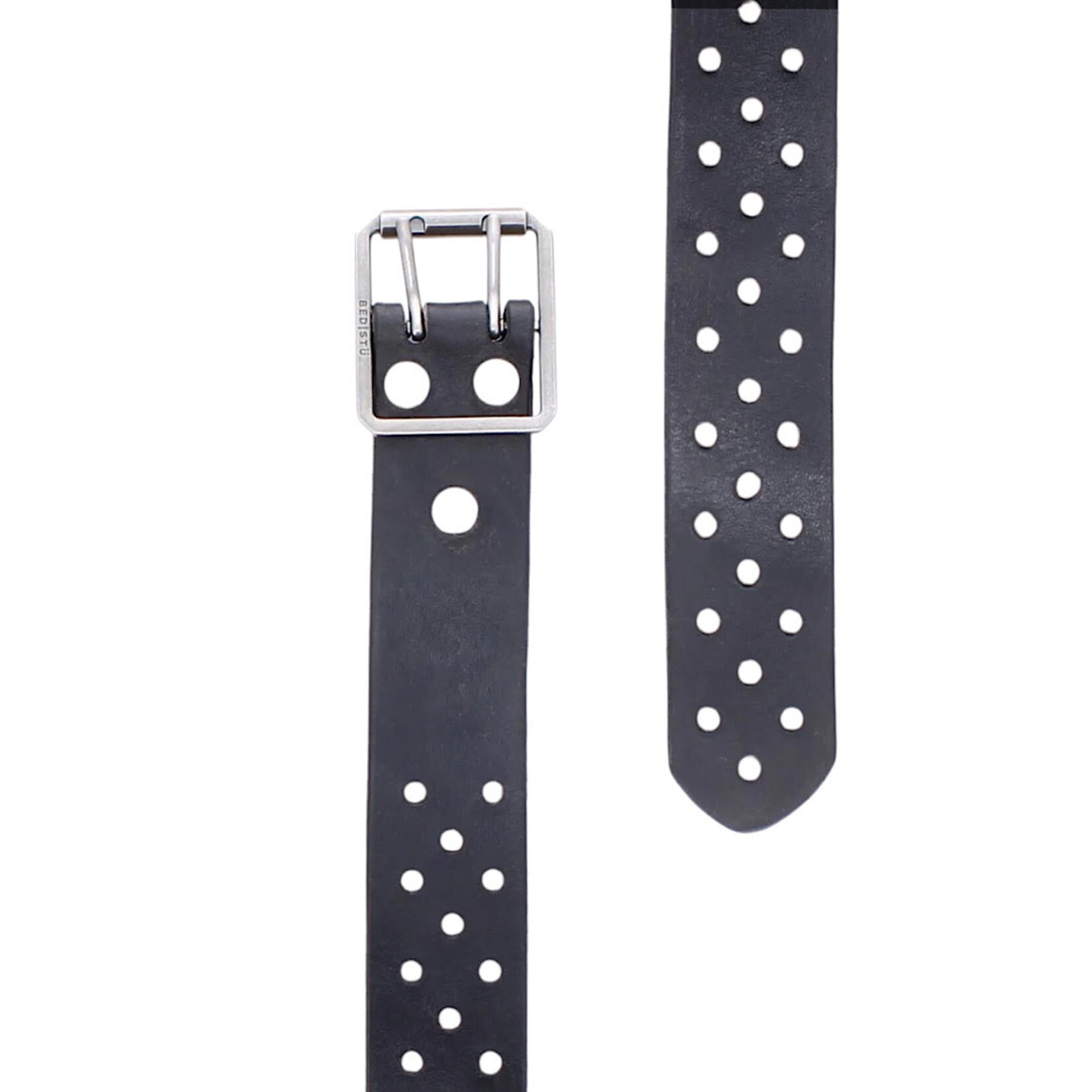 BED|STU BED|STU Mccoy Black Rustic Belt