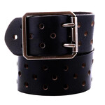 BED|STU BED|STU Mccoy Black Rustic Belt